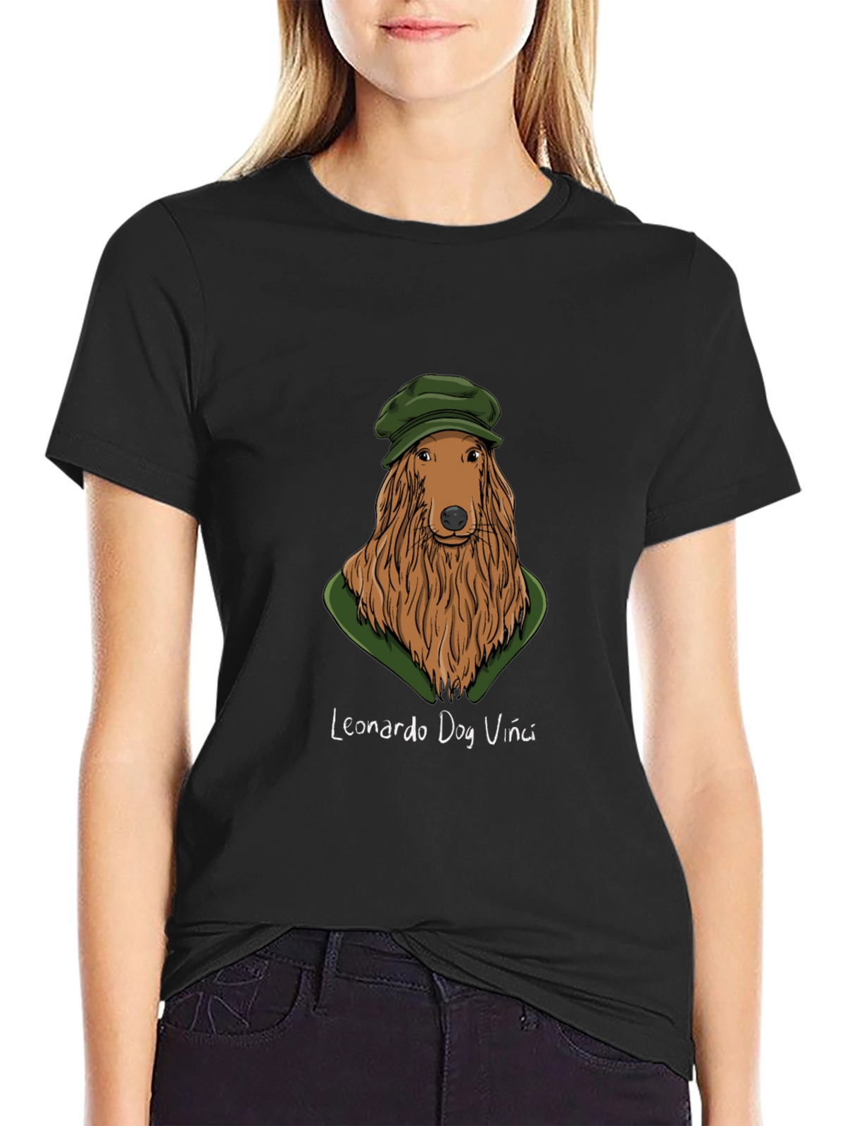 Leonardo Dog Vinci T-Shirt - Funny Art Tee