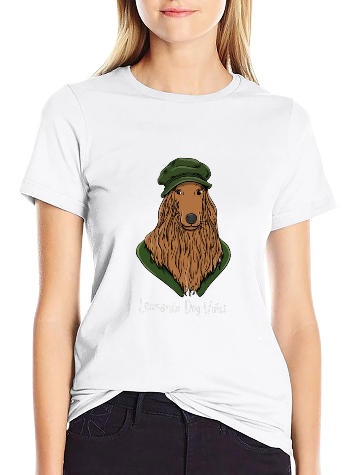 Leonardo Dog Vinci T-Shirt - Funny Art Tee