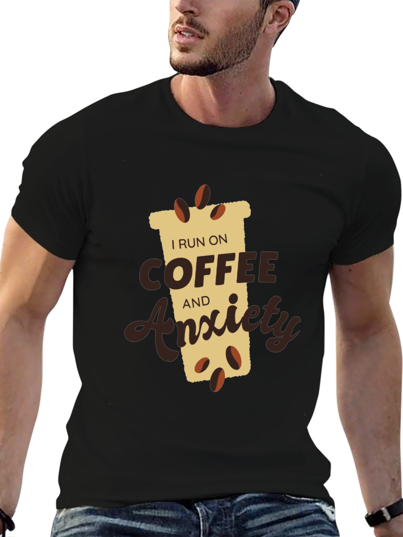 Coffee and Anxiety Graphic Tee