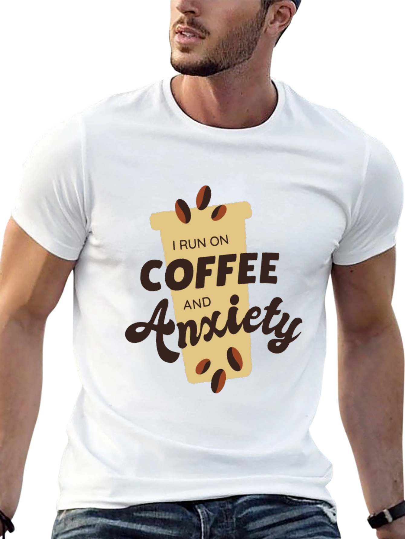 Coffee and Anxiety Graphic Tee