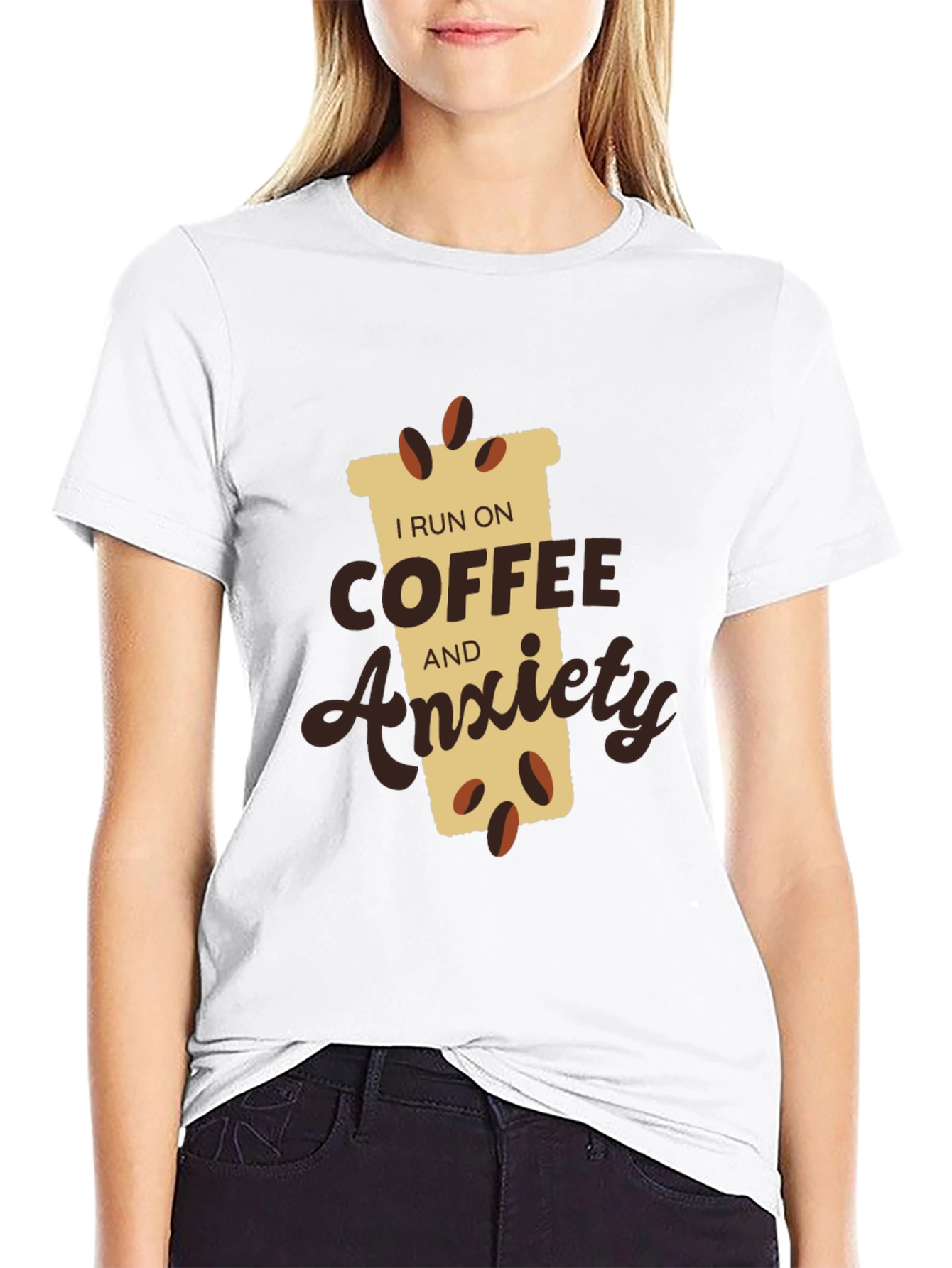 Coffee and Anxiety Graphic Tee