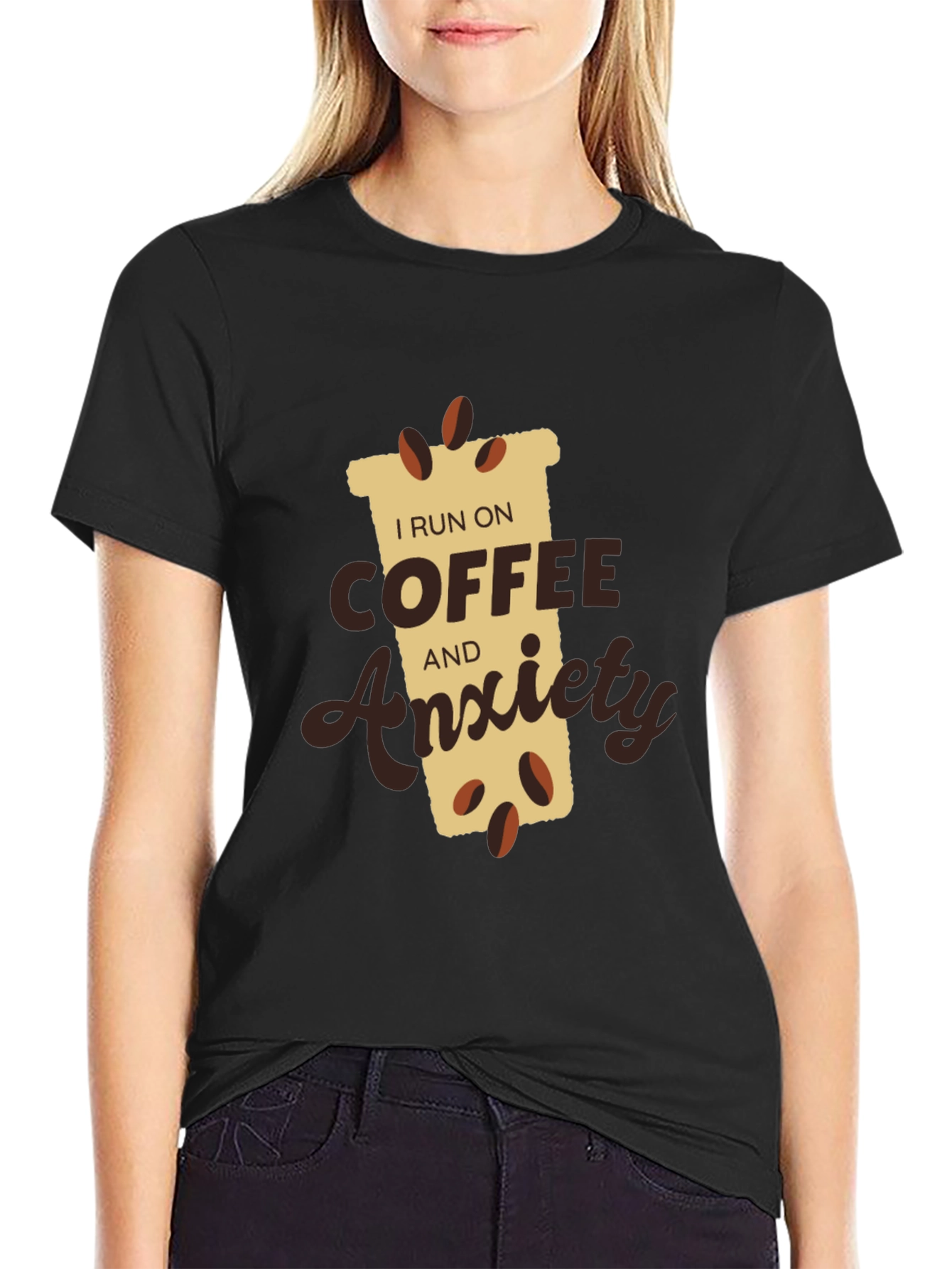 Coffee and Anxiety Graphic Tee
