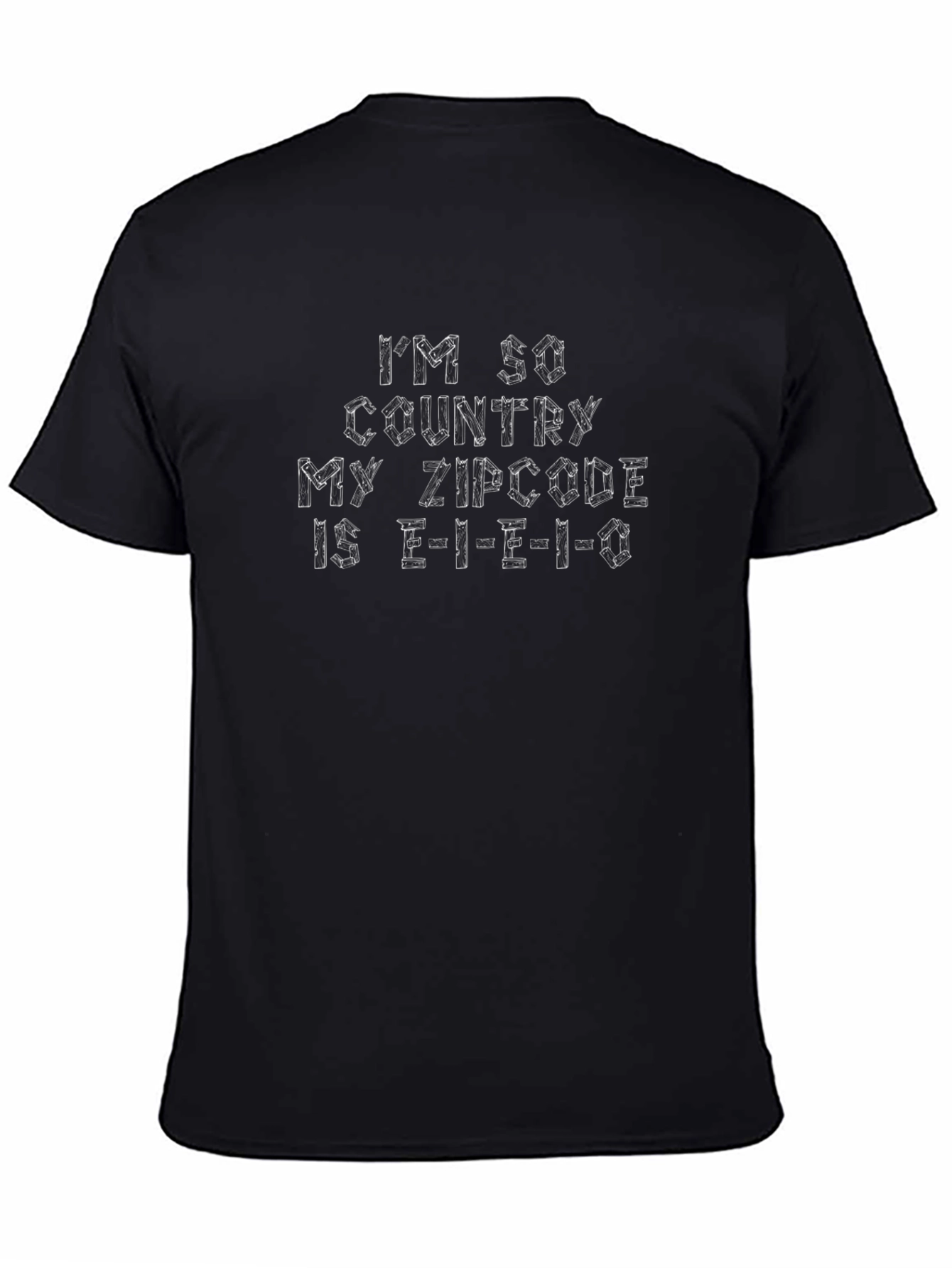 Country Zipcode T-Shirt - E-I-E-I-O Farm Tee