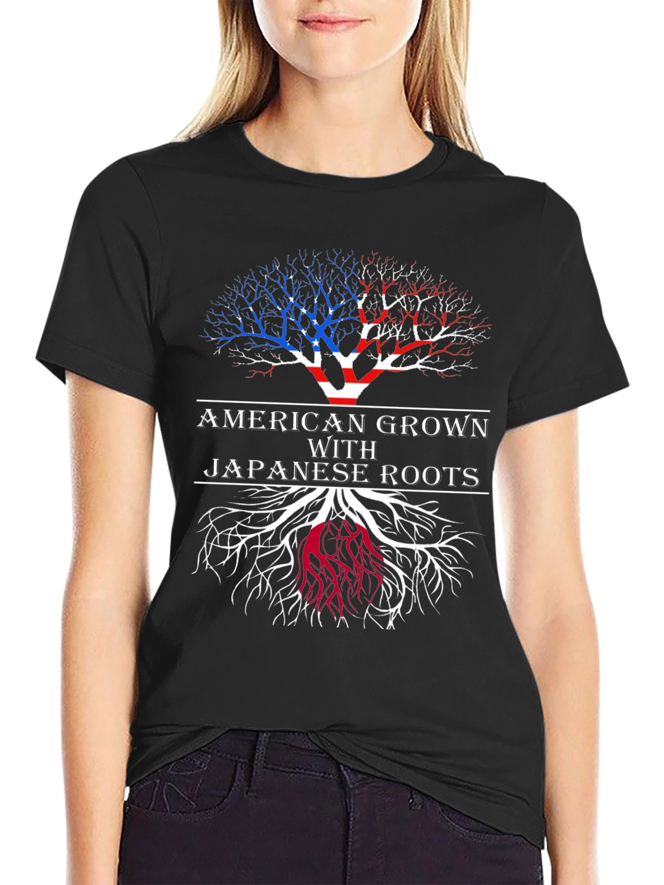 American Grown with Japanese Roots T-Shirt