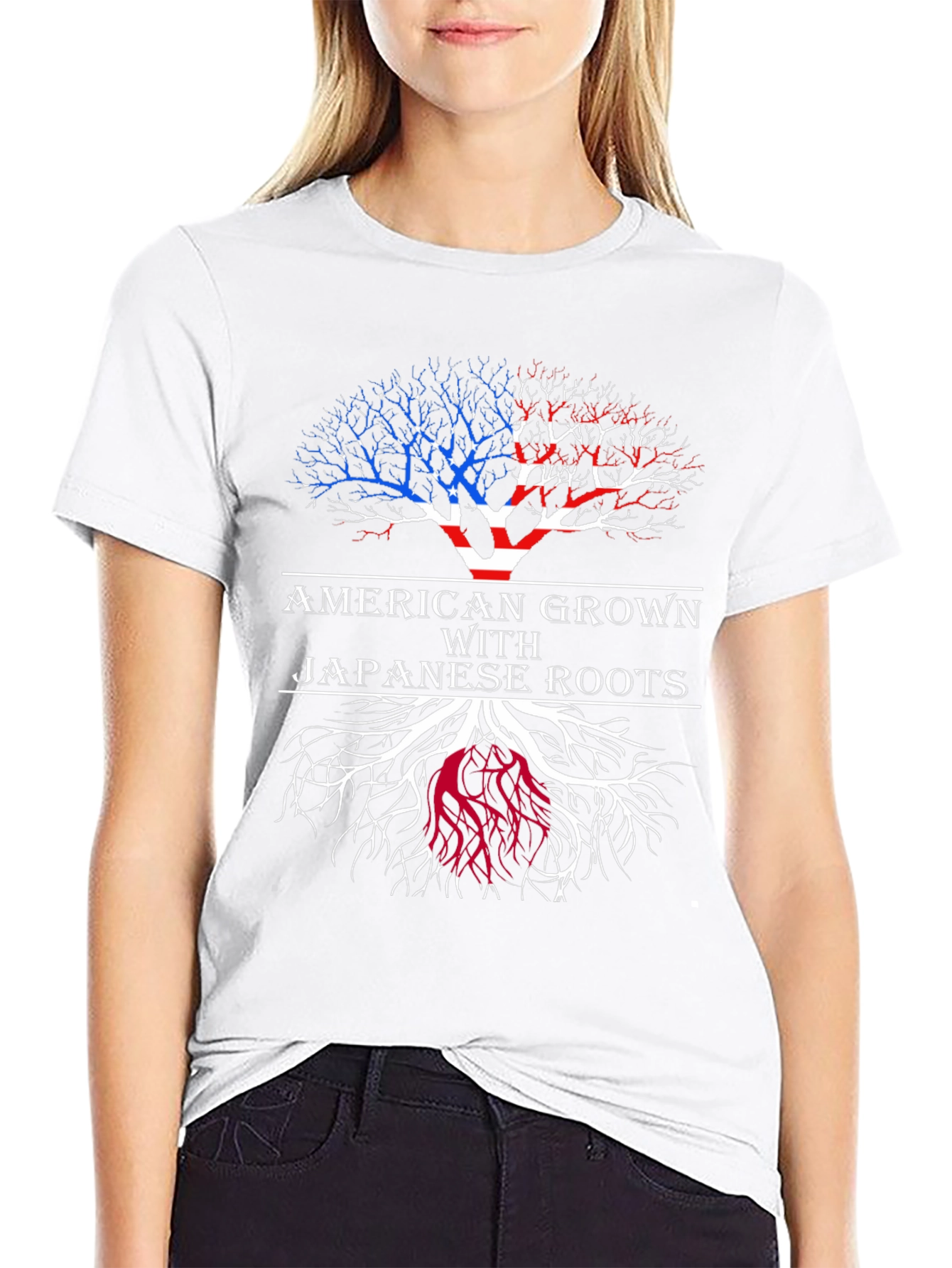American Grown with Japanese Roots T-Shirt