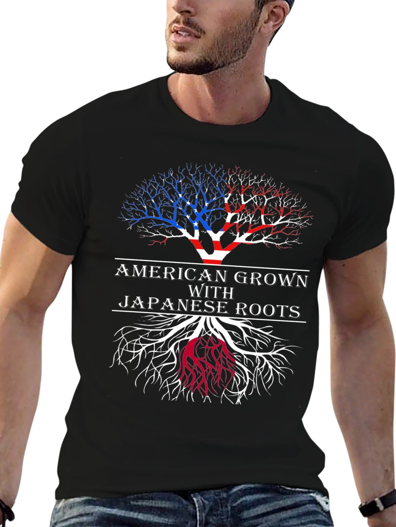 American Grown with Japanese Roots T-Shirt