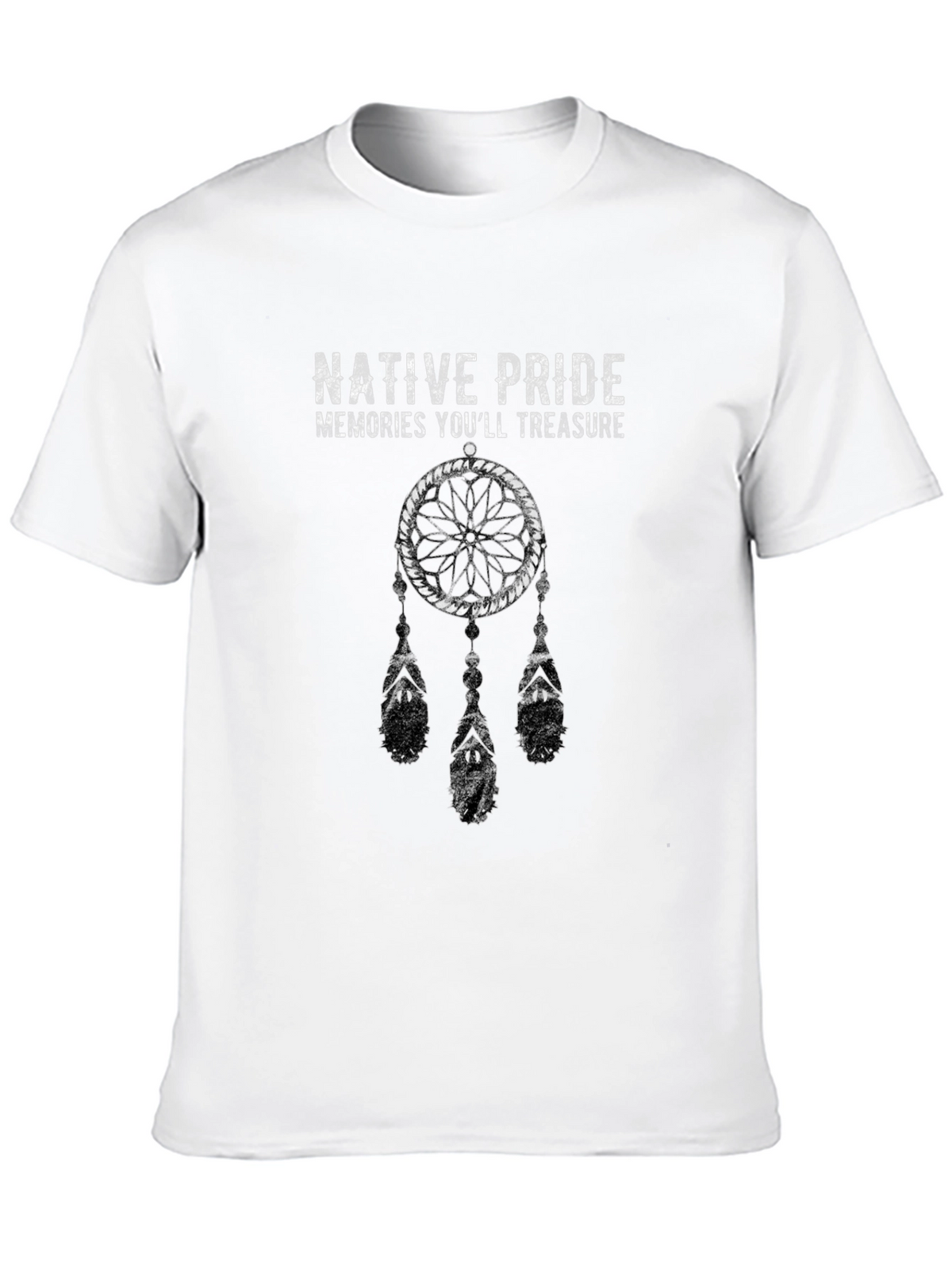 Native Pride Dreamcatcher Graphic T-Shirt