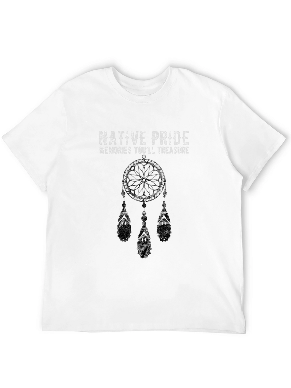 Native Pride Dreamcatcher Graphic T-Shirt
