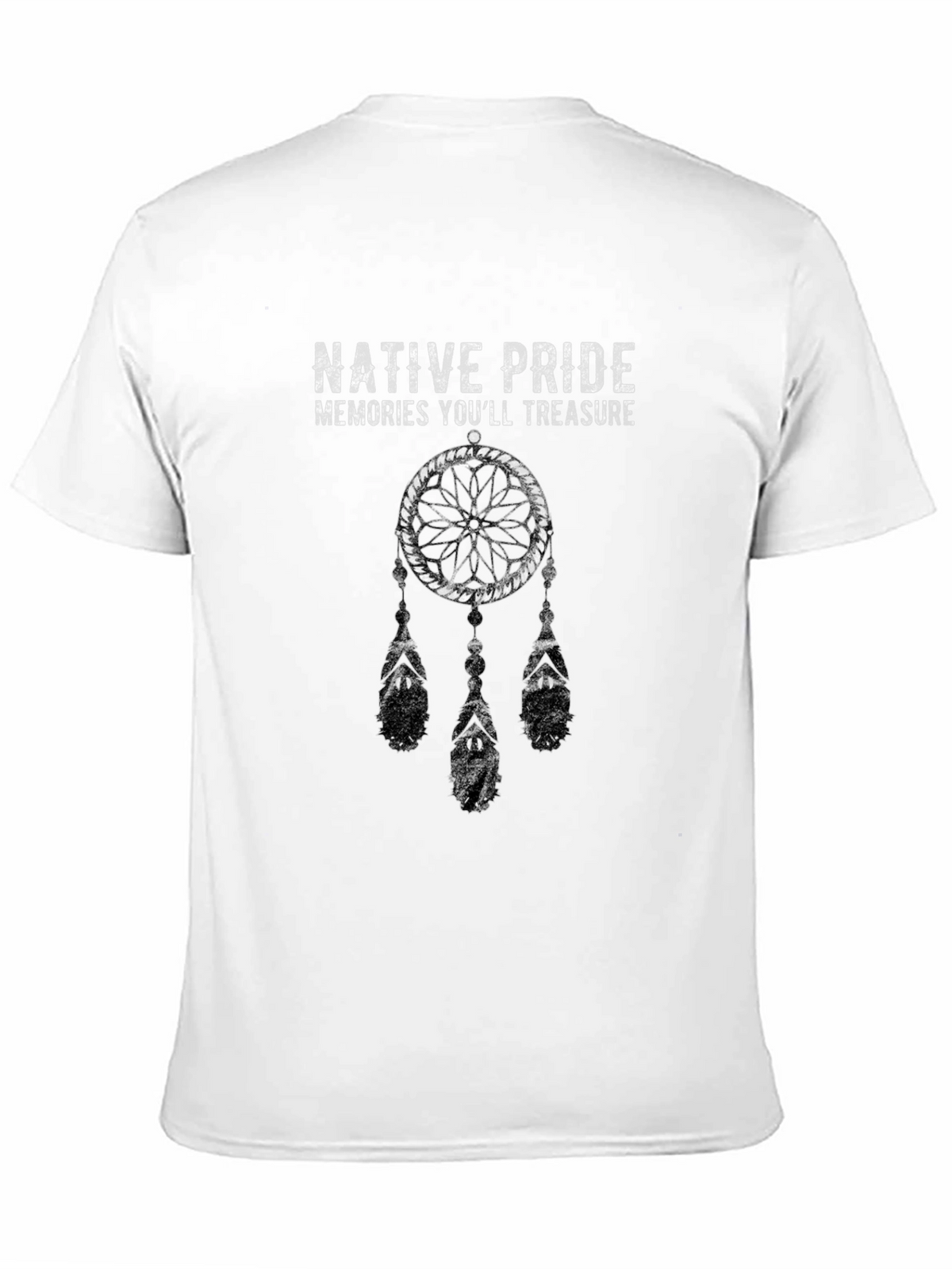 Native Pride Dreamcatcher Graphic T-Shirt