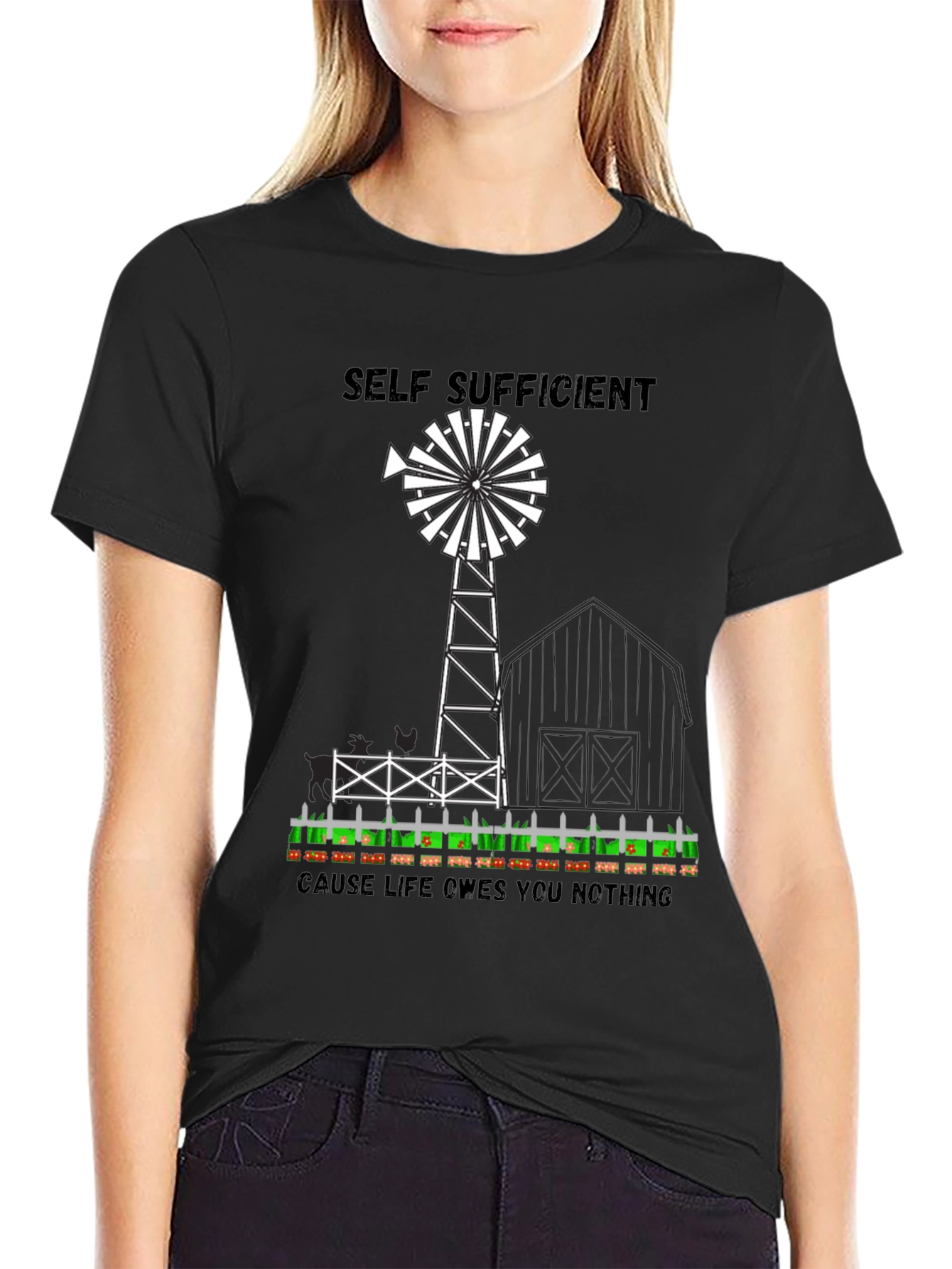 Self Sufficient Farm T-Shirt