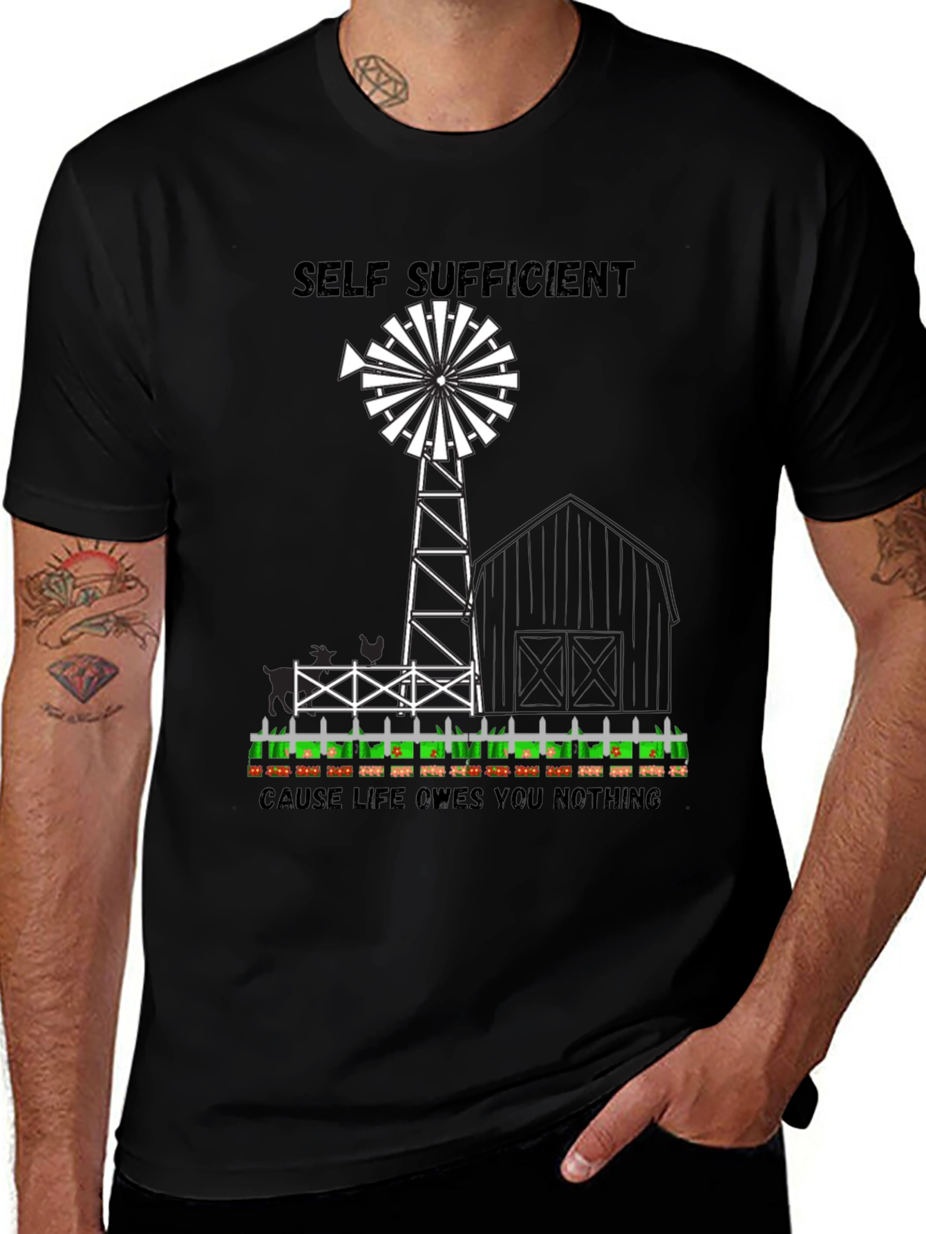 Self Sufficient Farm T-Shirt