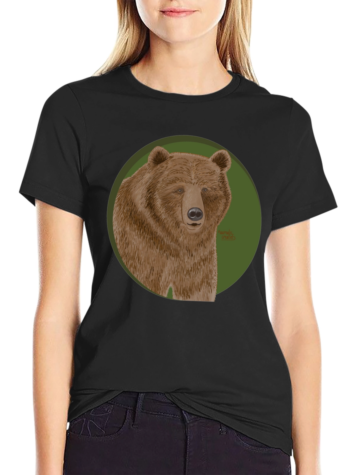 Bear Graphic T-Shirt - Stylish Mens Tee