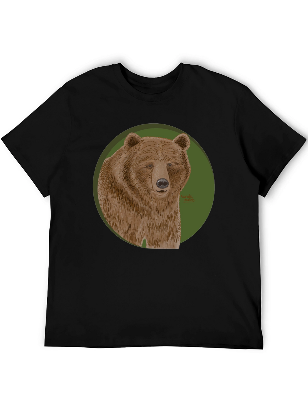 Bear Graphic T-Shirt - Stylish Mens Tee