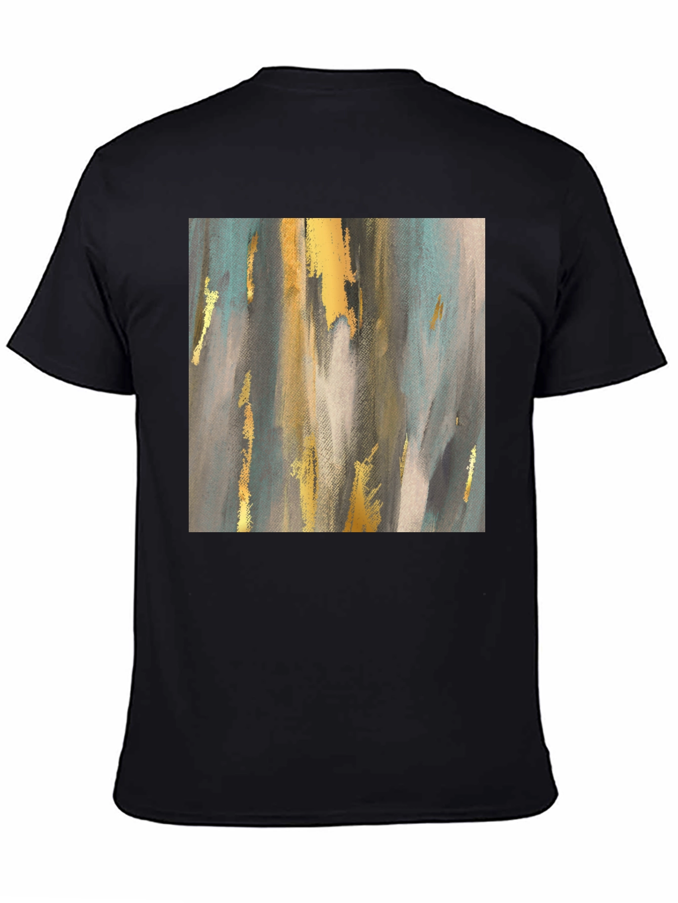 Abstract Art Graphic Tee - Modern Style Shirt