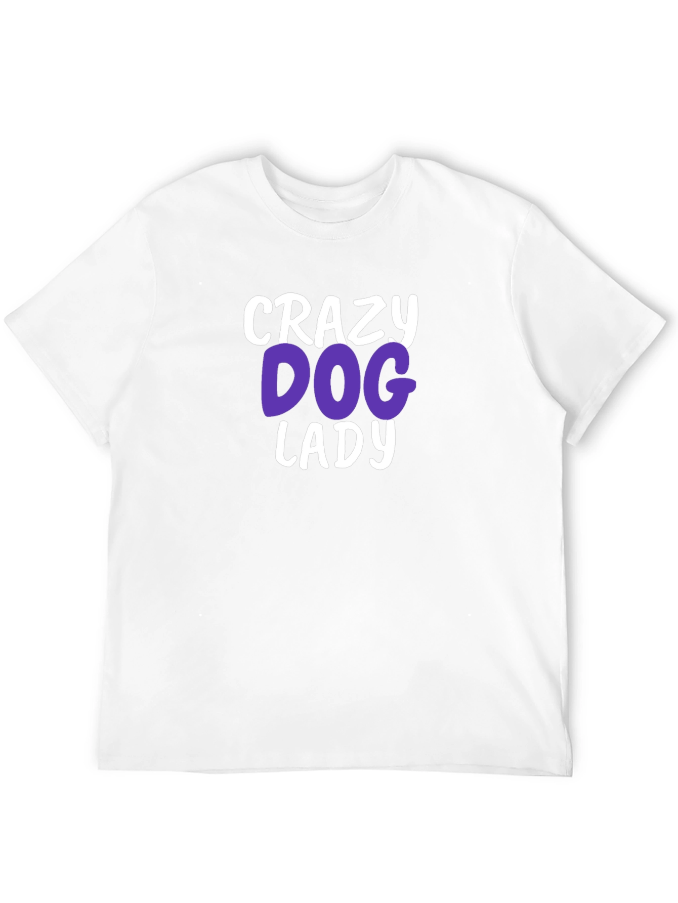 Crazy Dog Lady T-Shirt - Novelty Graphic Tee