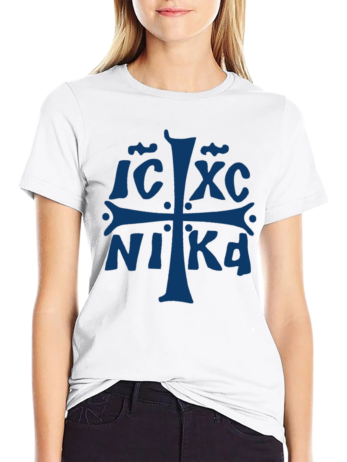 IC XC NIKA Orthodox Cross Christian T-Shirt