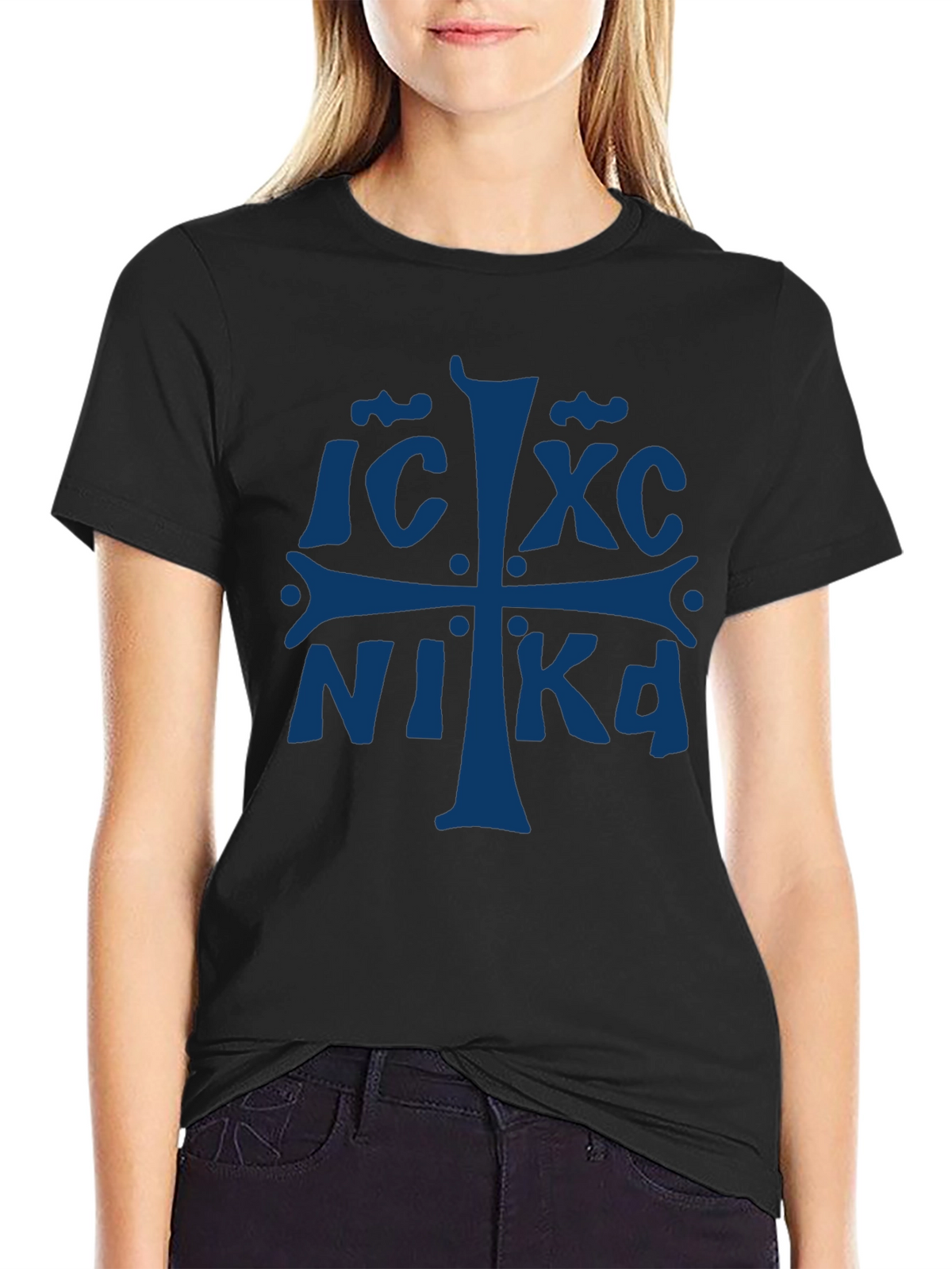 IC XC NIKA Orthodox Cross Christian T-Shirt