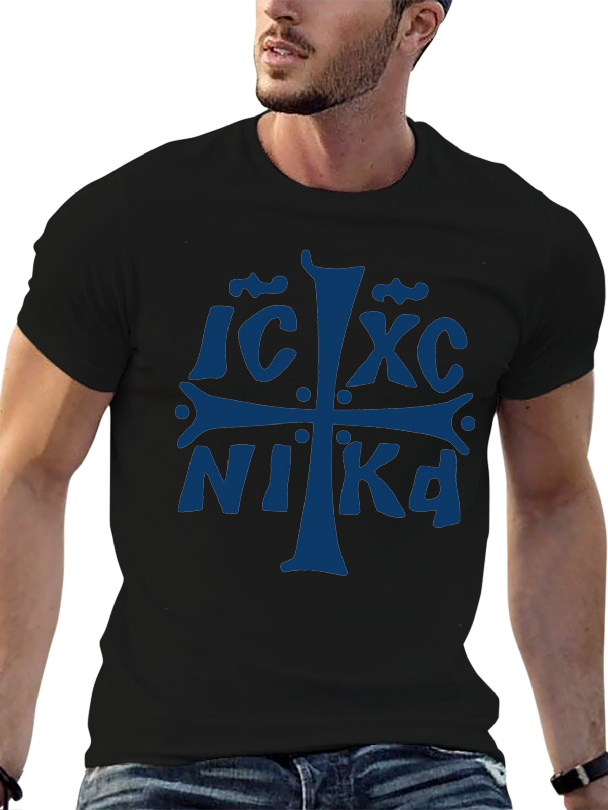 IC XC NIKA Orthodox Cross Christian T-Shirt