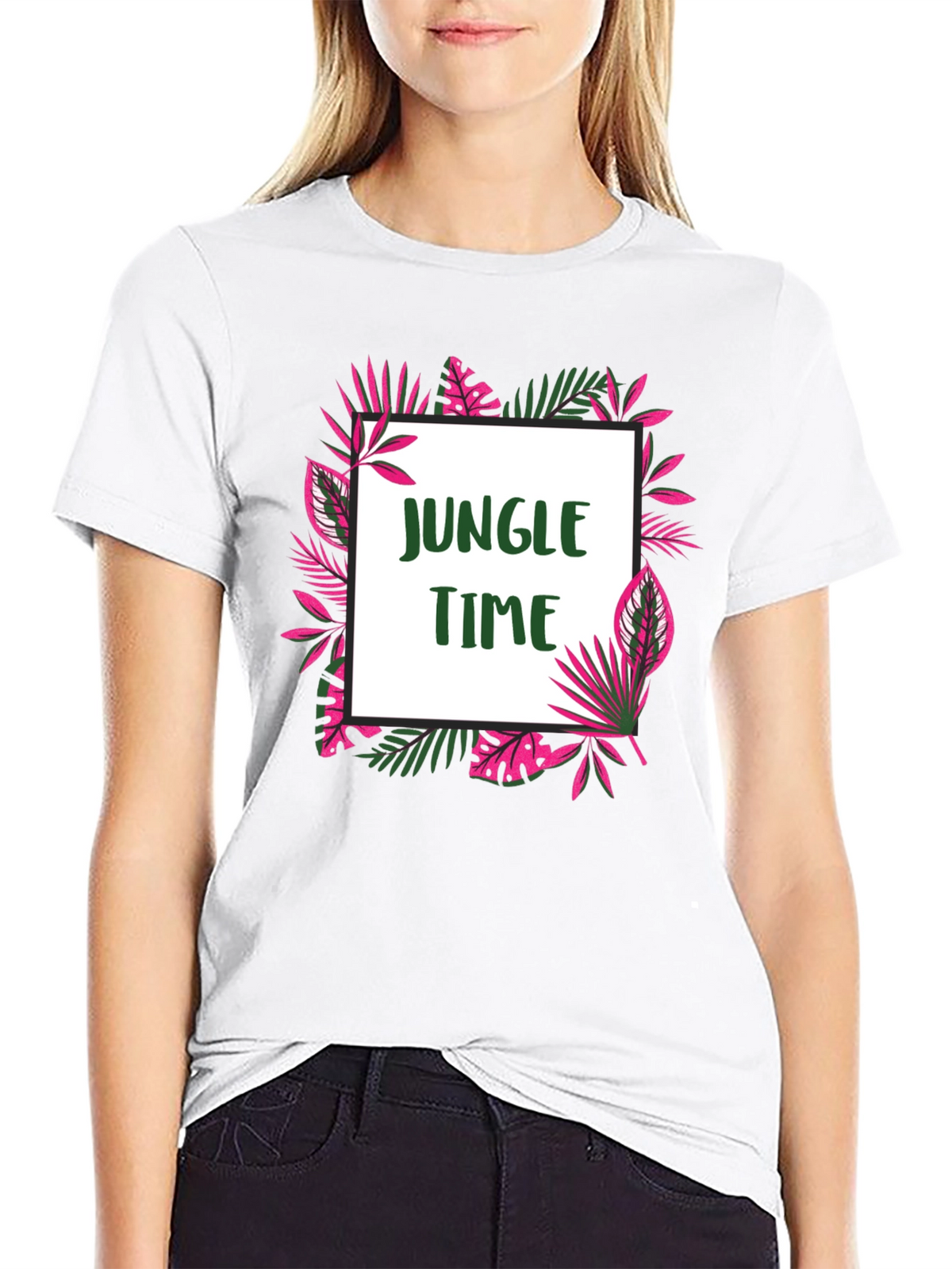 Jungle Time Graphic Tee - Tropical Vibe!