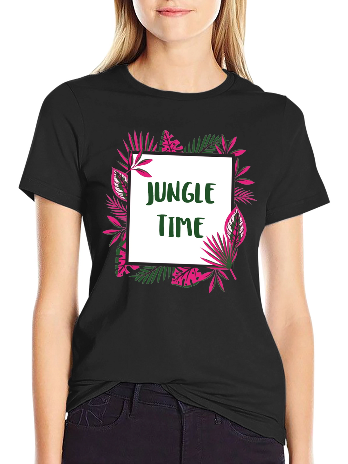 Jungle Time Graphic Tee - Tropical Vibe!
