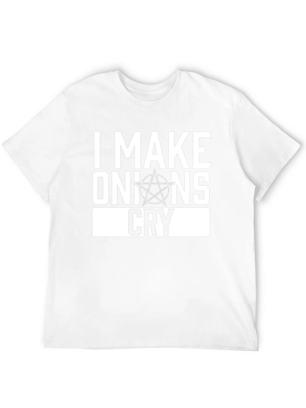 I Make Onions Cry Graphic Tee - Black