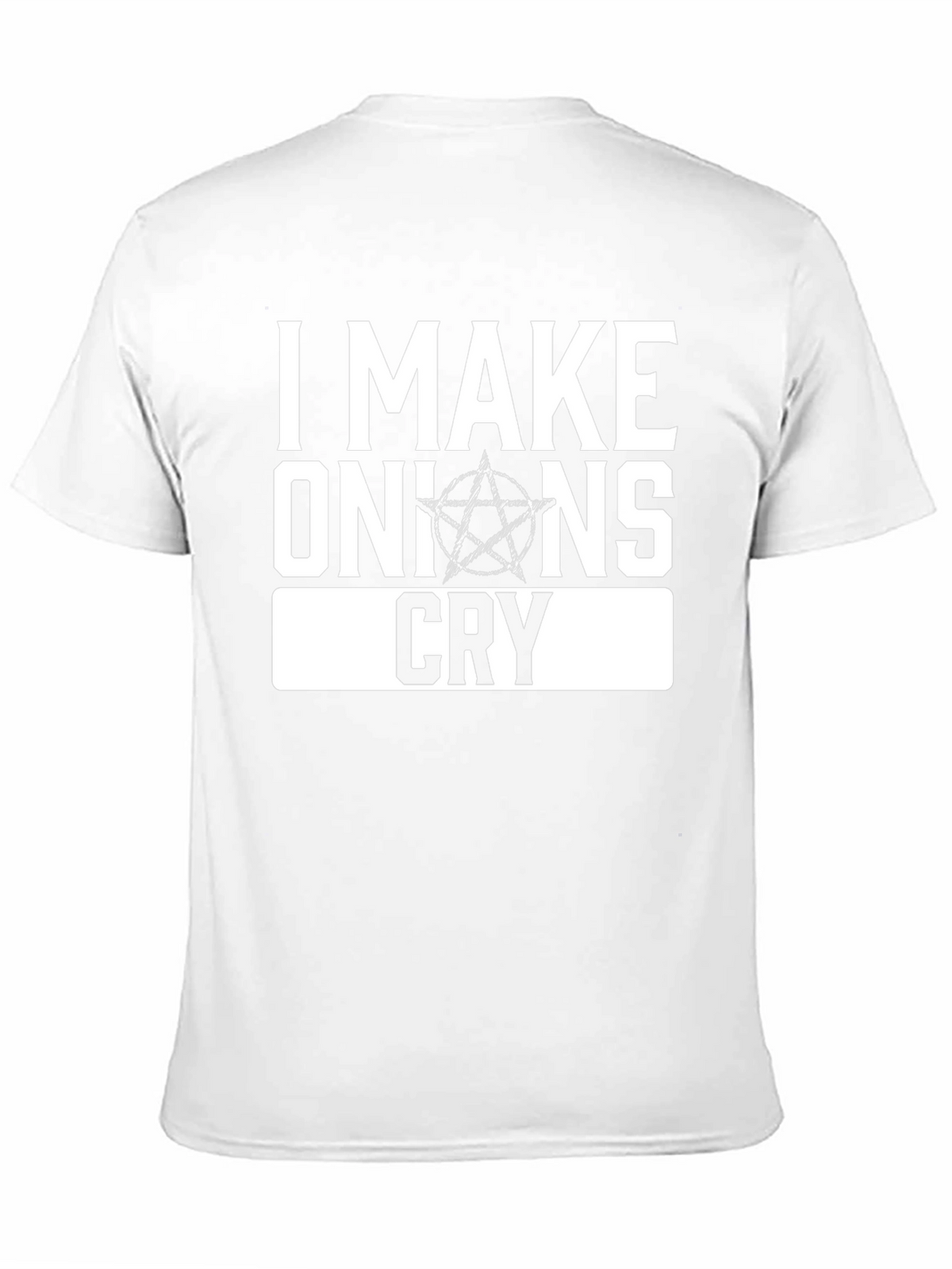 I Make Onions Cry Graphic Tee - Black