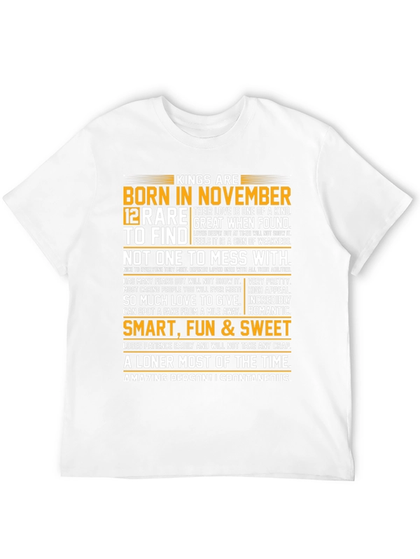 Kings Born in November Graphic Tee