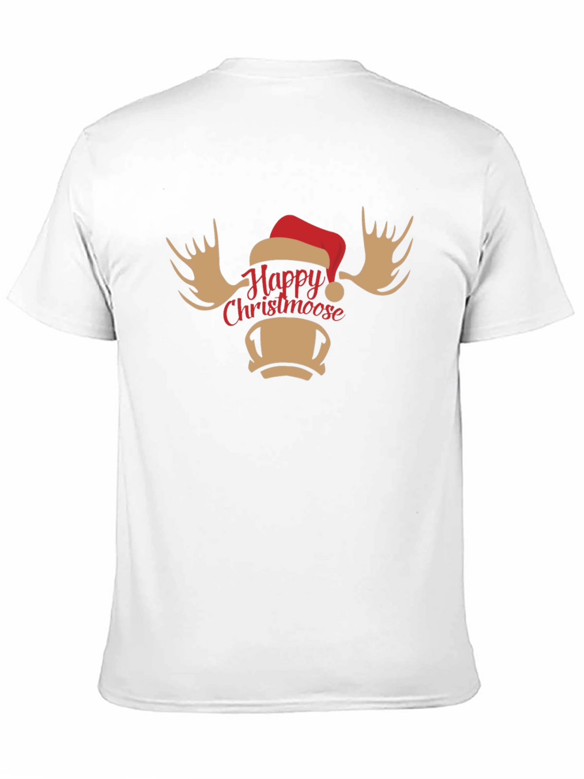 Happy Christmoose T-Shirt - Holiday Moose Tee