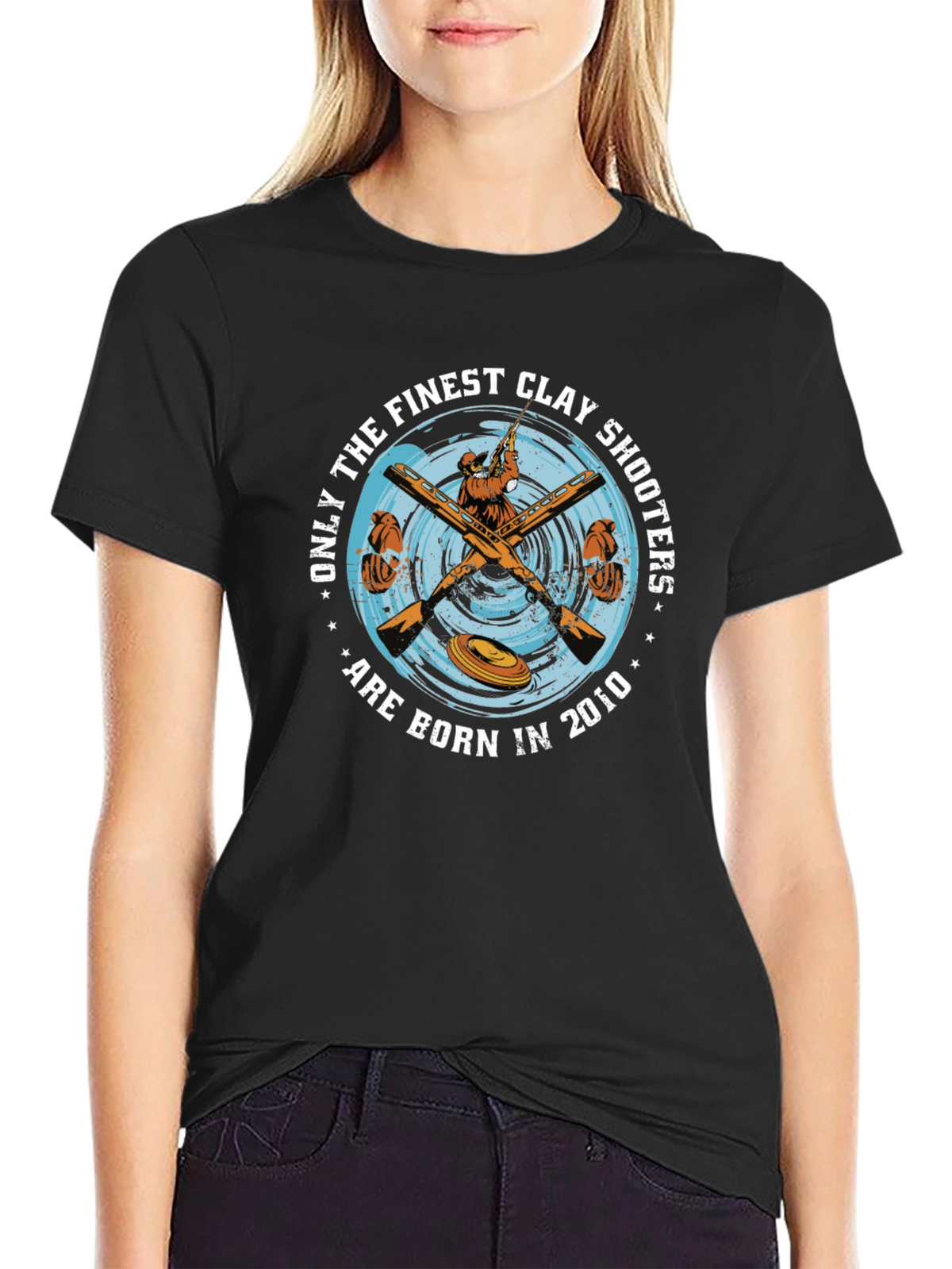 Finest Clay Shooters T-Shirt Born in 2010