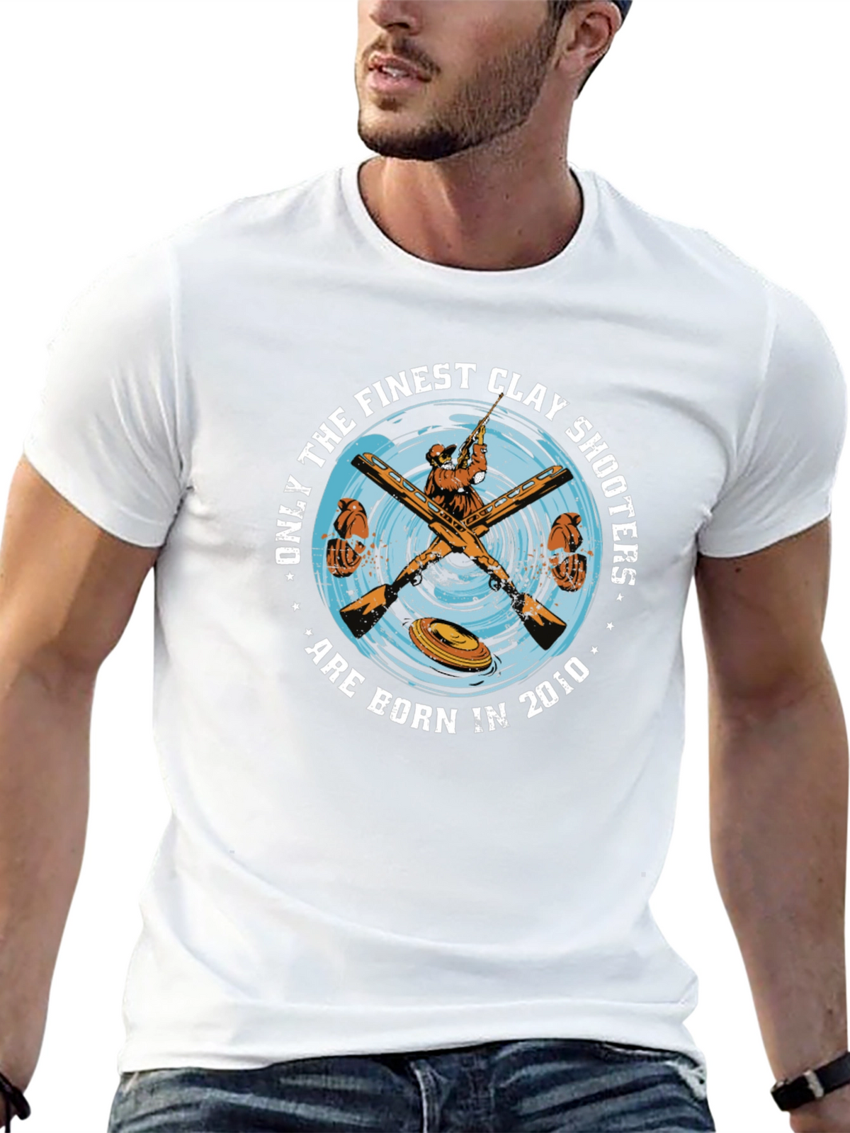 Finest Clay Shooters T-Shirt Born in 2010