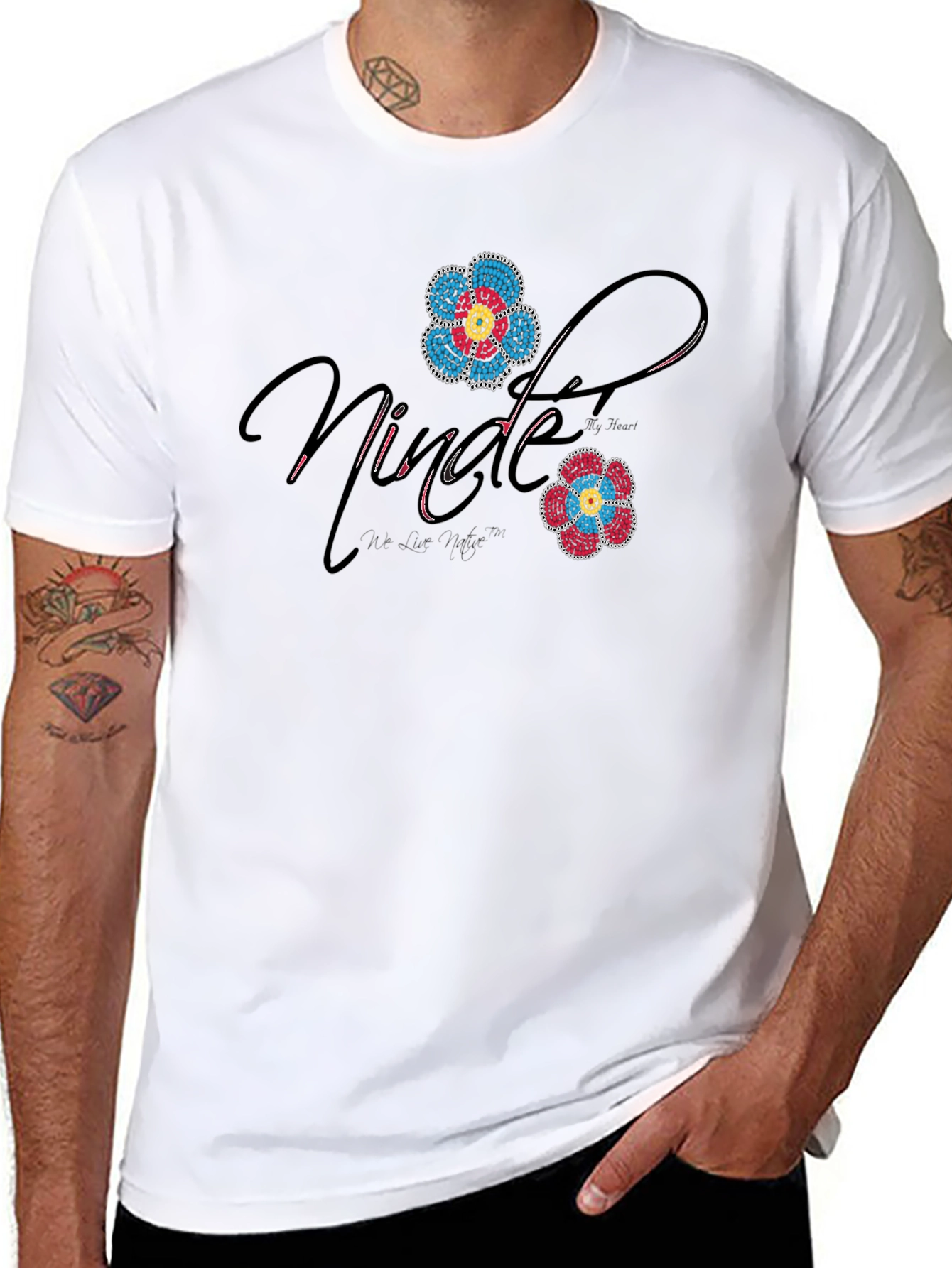 Niniwi T-Shirt - Floral Design