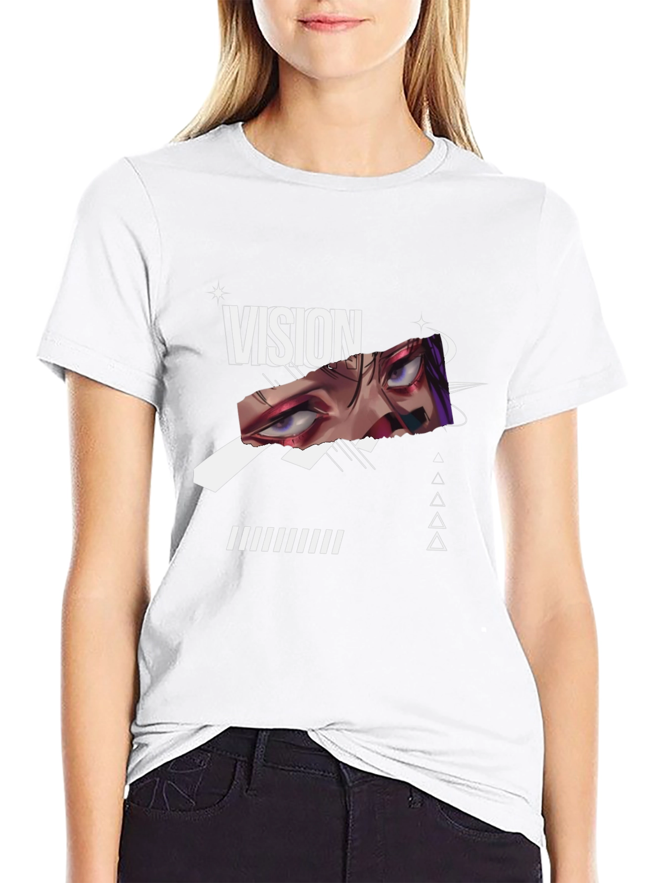 Vision Graphic Black T-Shirt