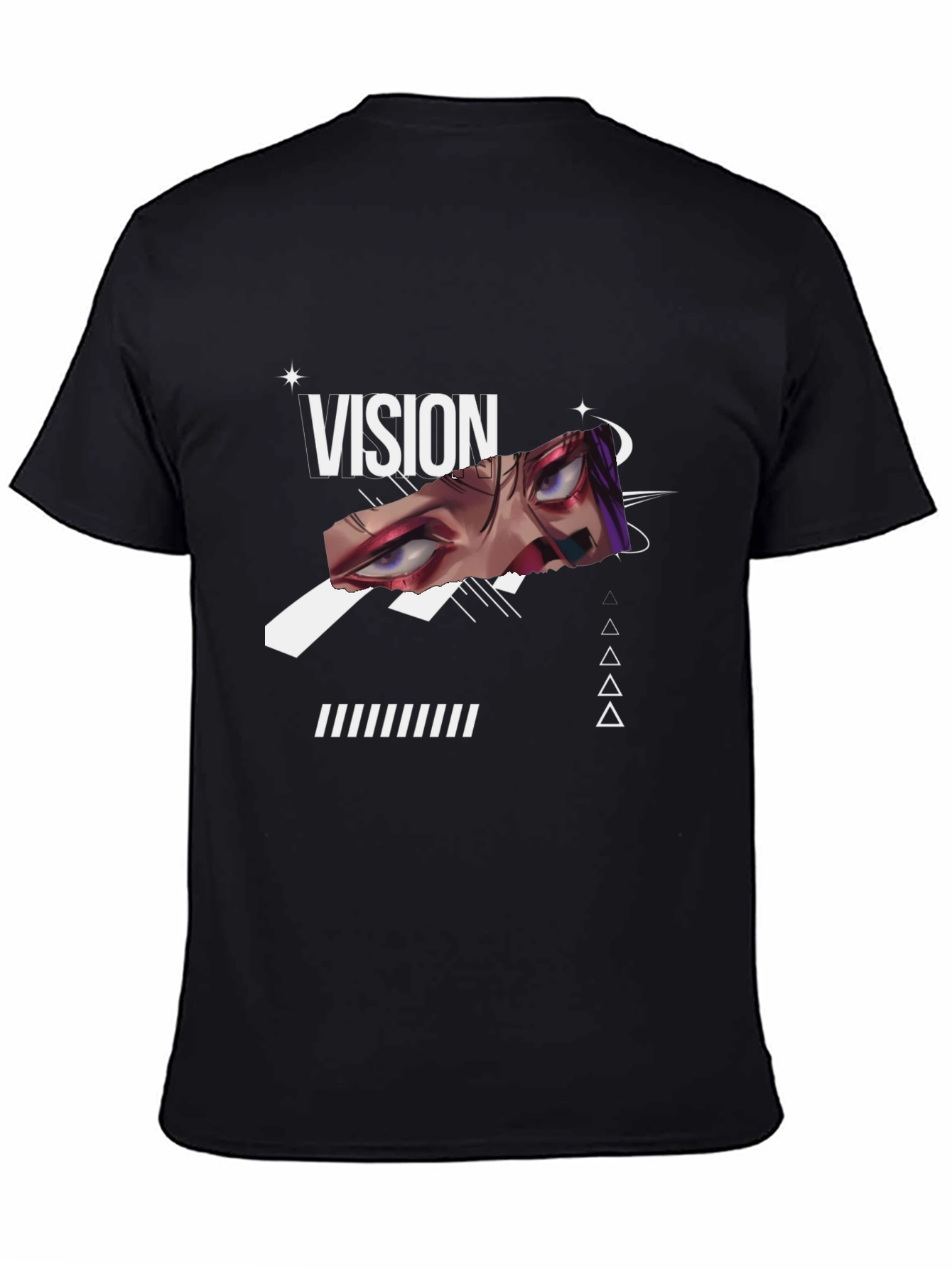 Vision Graphic Black T-Shirt