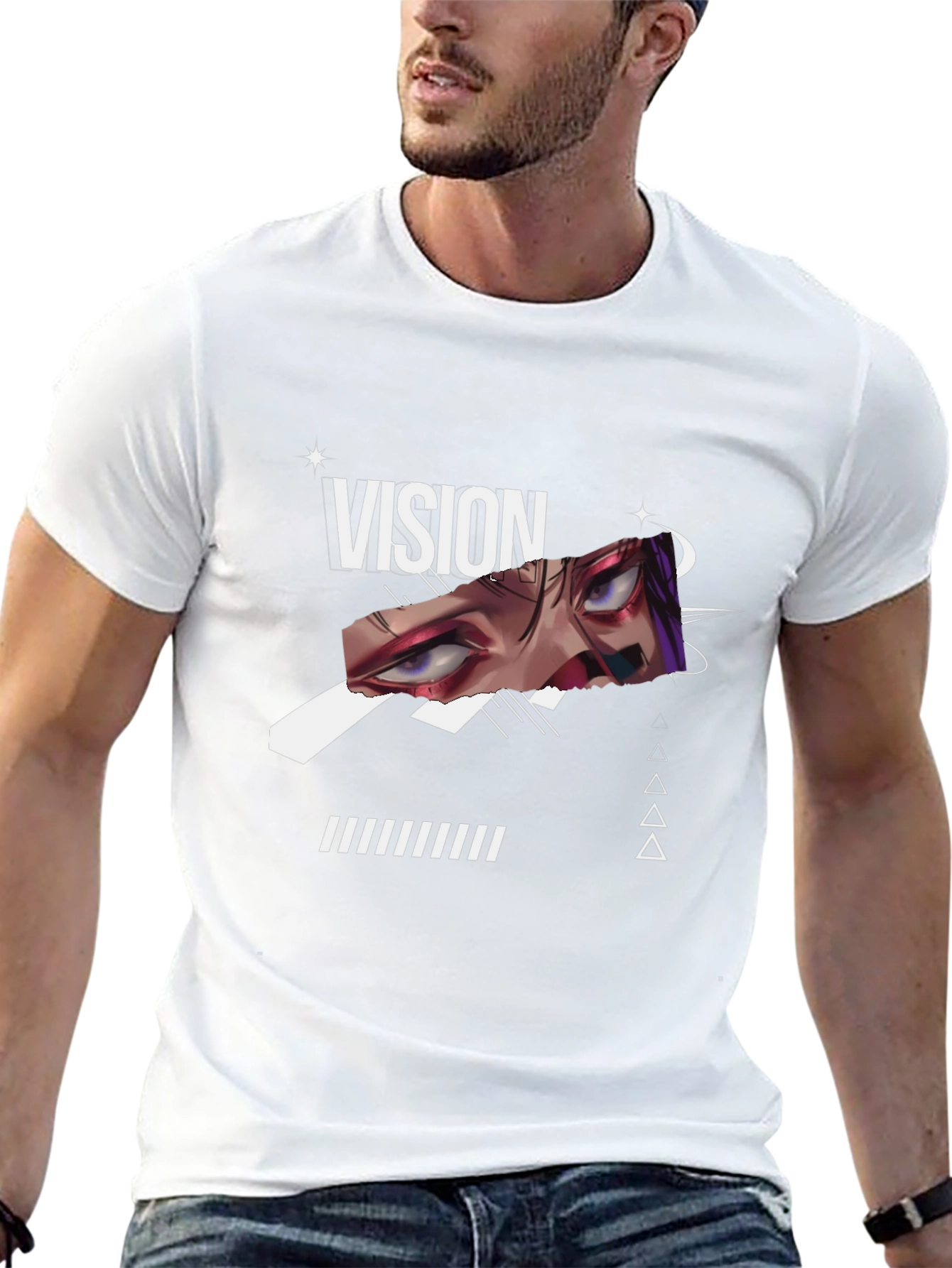 Vision Graphic Black T-Shirt
