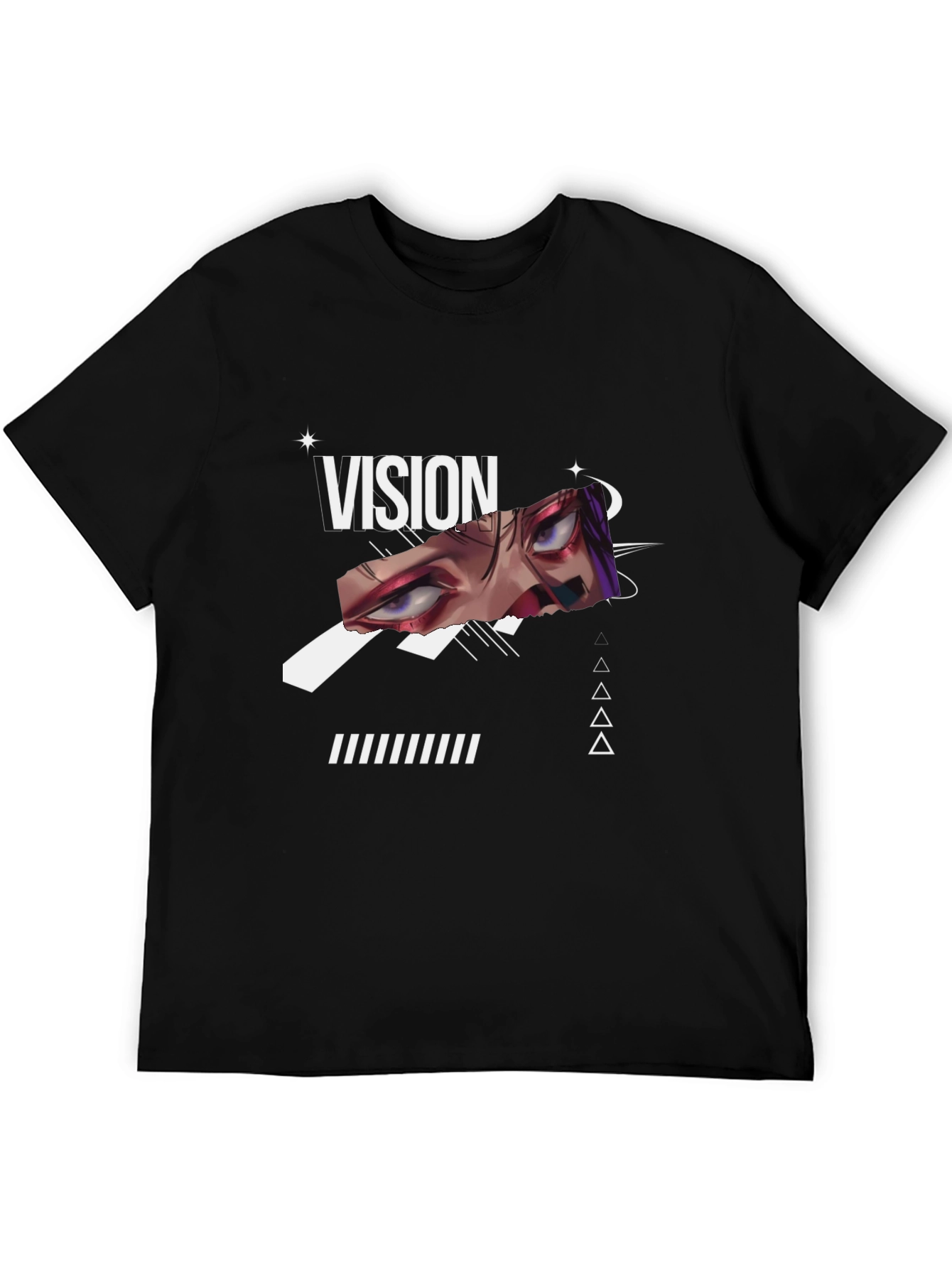 Vision Graphic Black T-Shirt