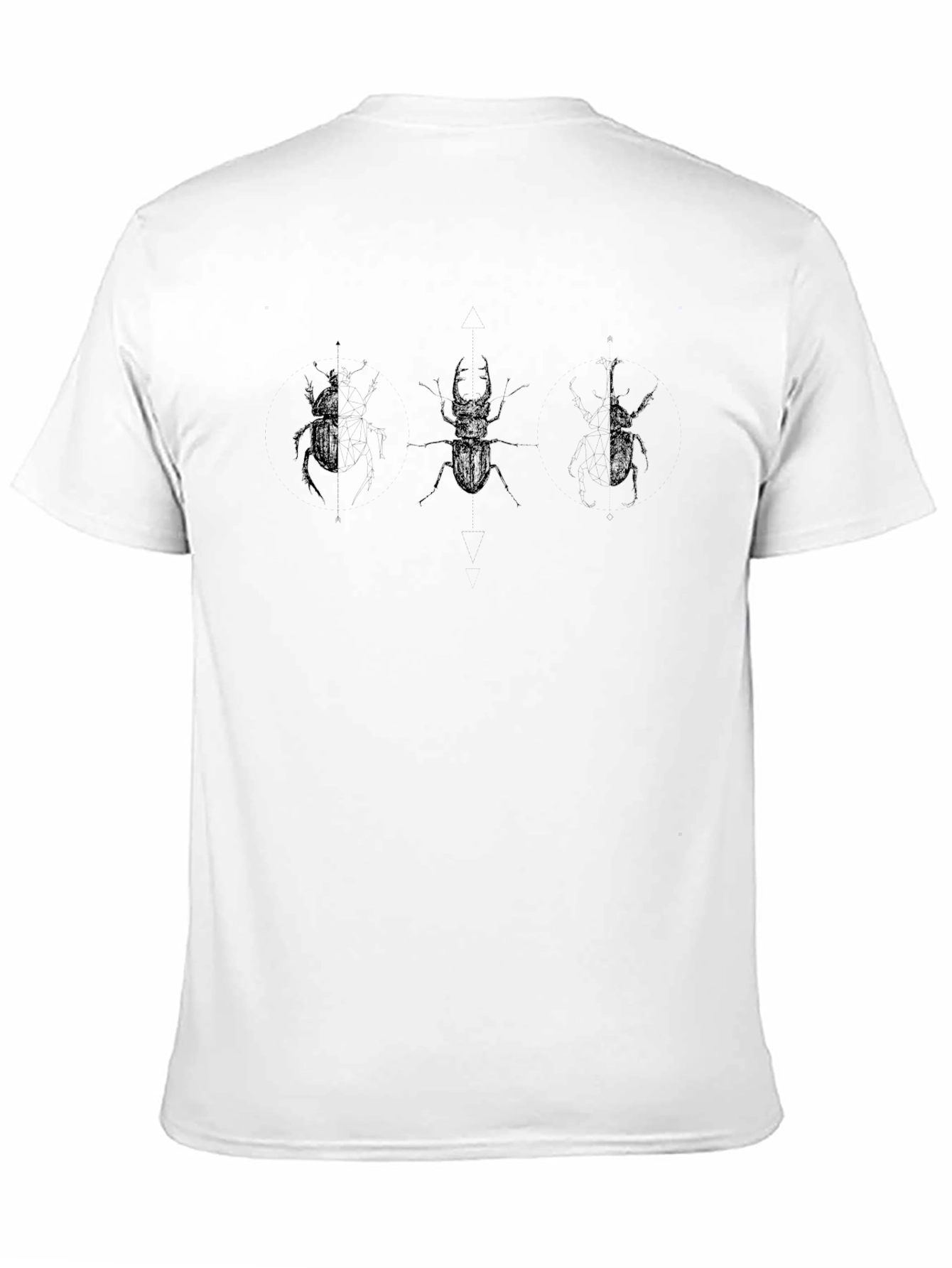 Beetle Graphic Tee - Black Short Sleeve