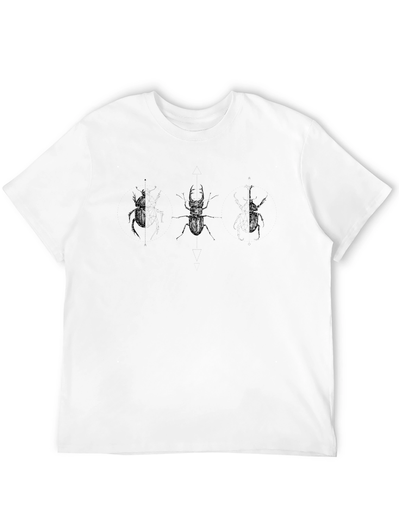 Beetle Graphic Tee - Black Short Sleeve