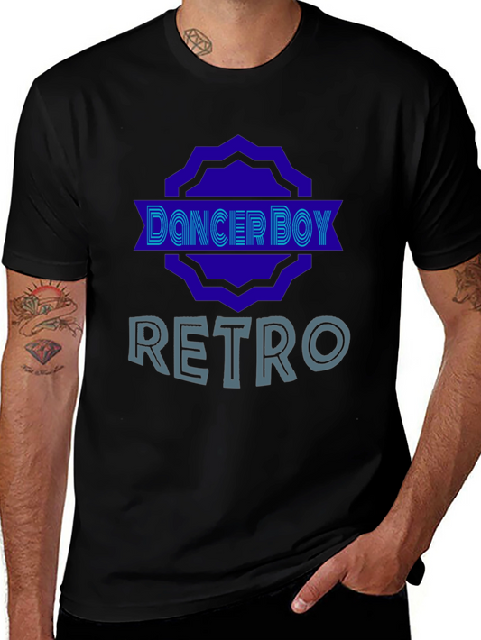 Dancer Boy Retro T-Shirt - Stylish Graphic Tee