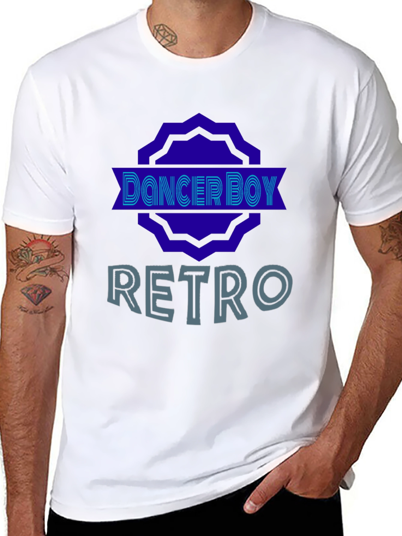 Dancer Boy Retro T-Shirt - Stylish Graphic Tee