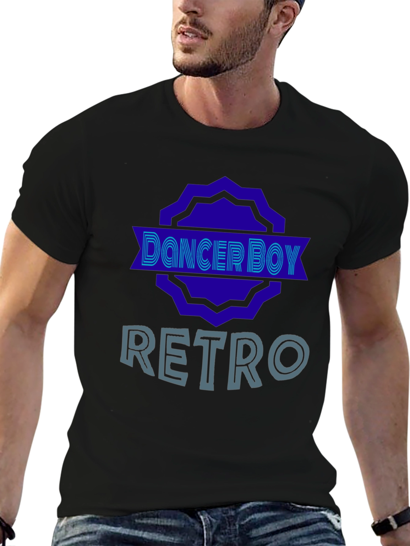 Dancer Boy Retro T-Shirt - Stylish Graphic Tee