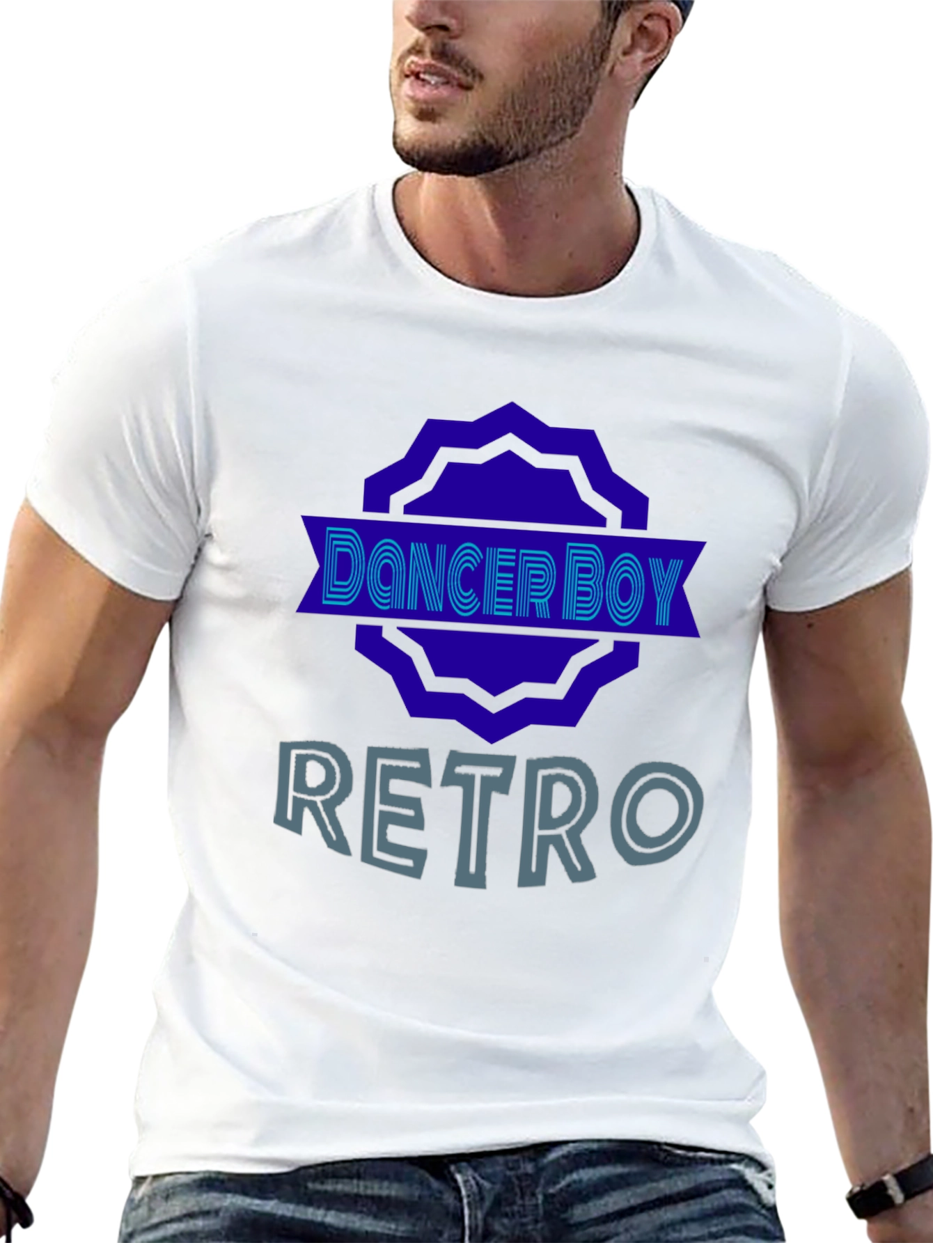 Dancer Boy Retro T-Shirt - Stylish Graphic Tee