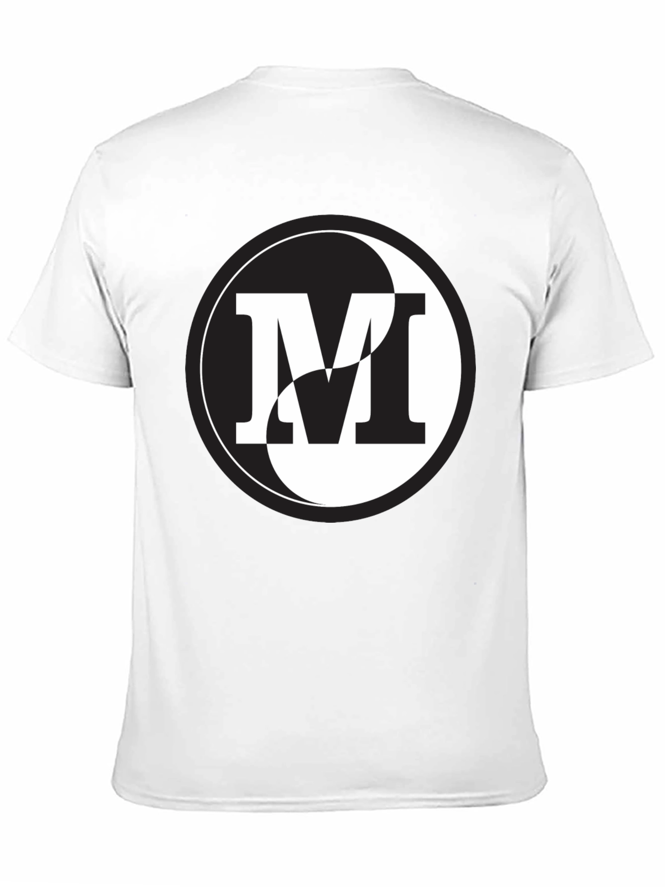 Yin Yang M Graphic Tee - Modern Style