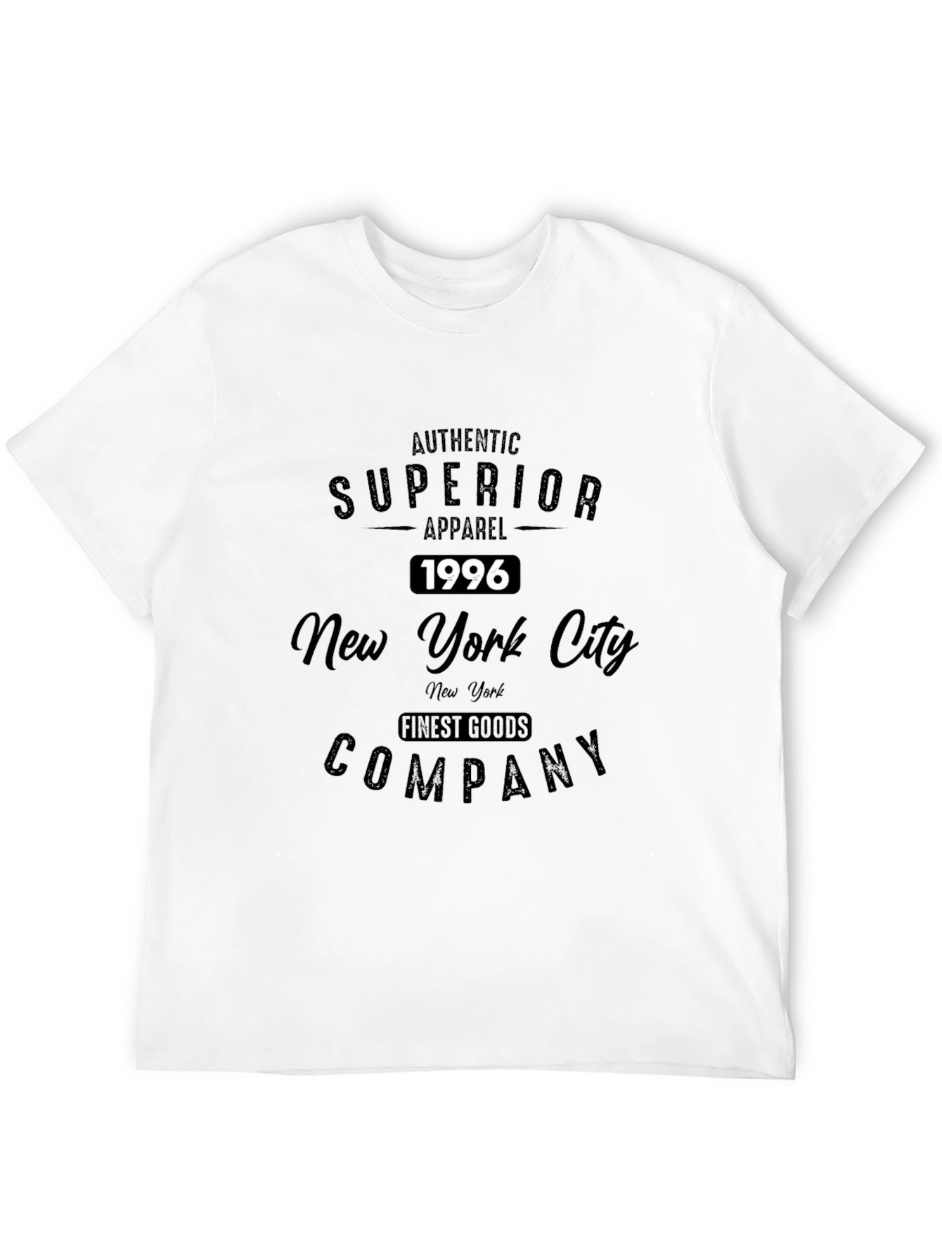 Superior Apparel 1996 New York City T-Shirt