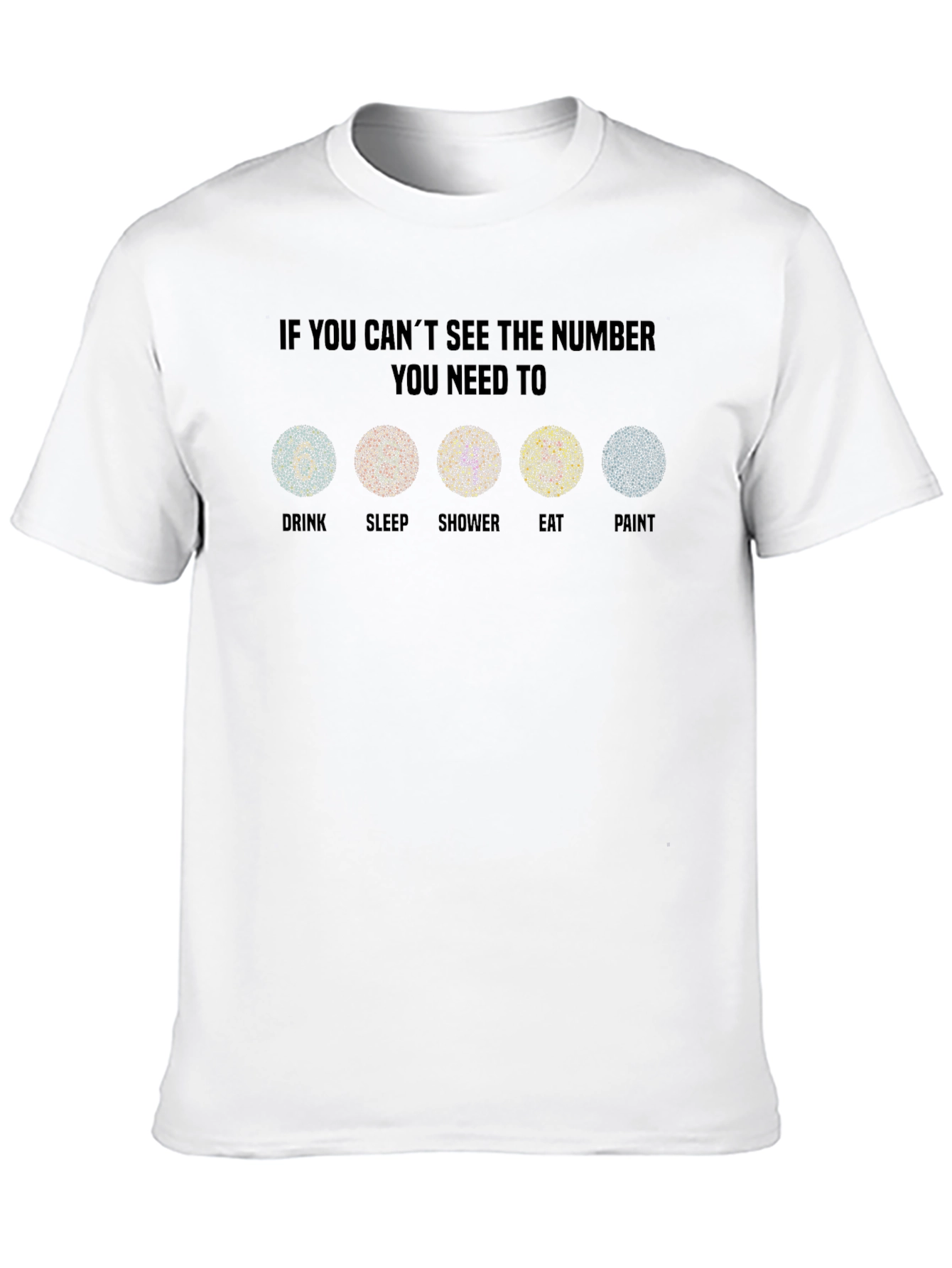 Color Blindness Test T-Shirt