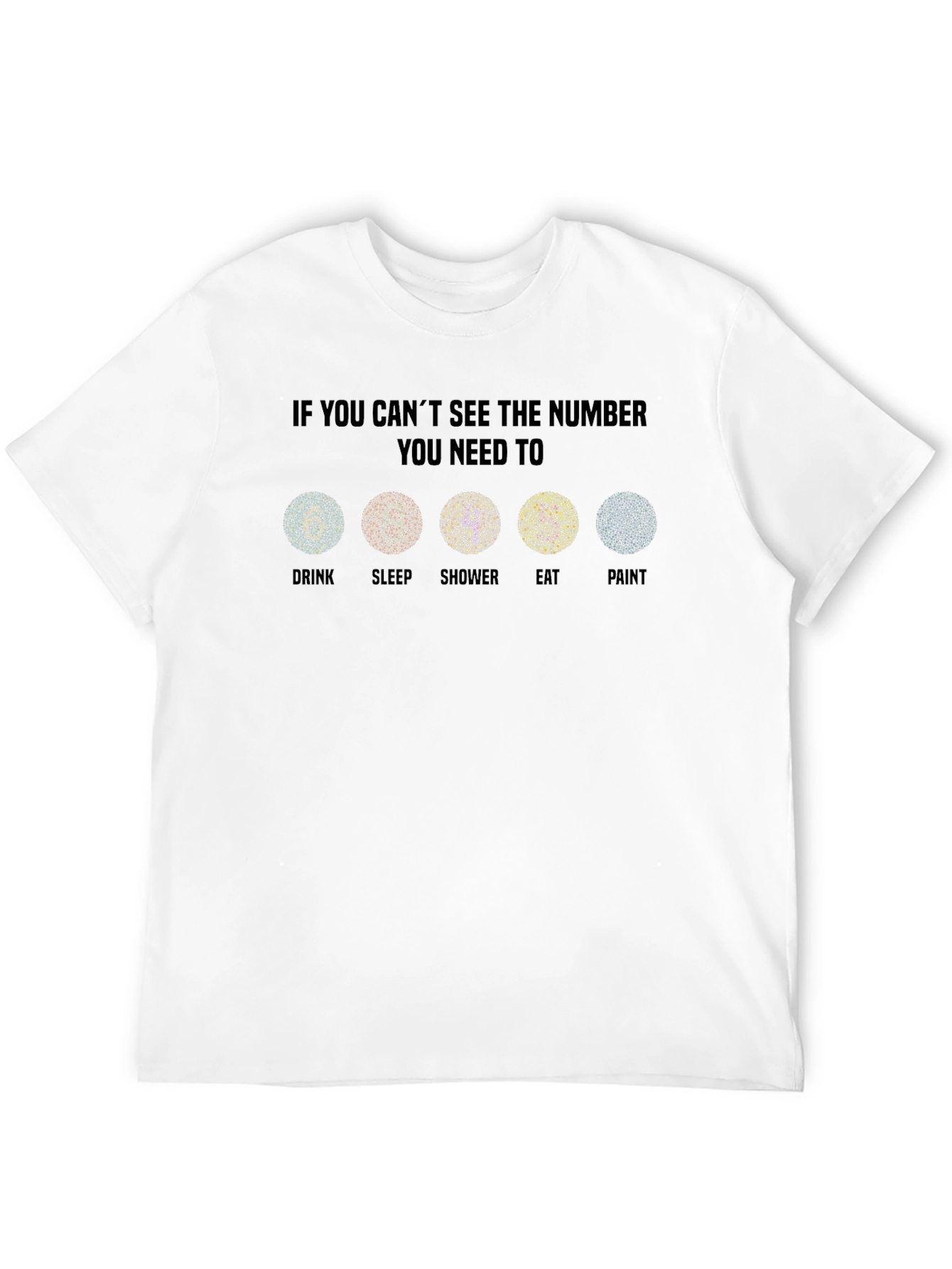 Color Blindness Test T-Shirt