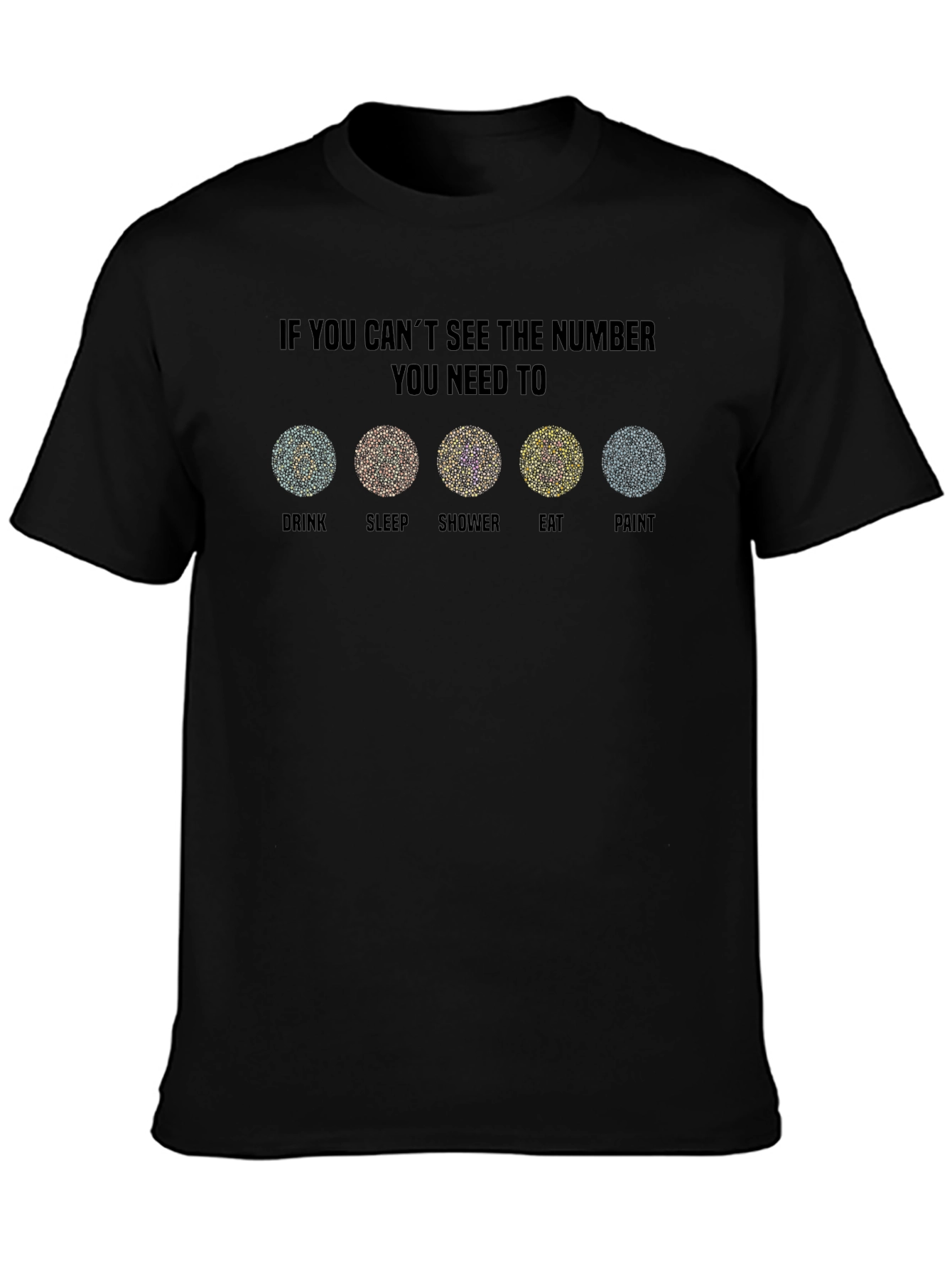 Color Blindness Test T-Shirt