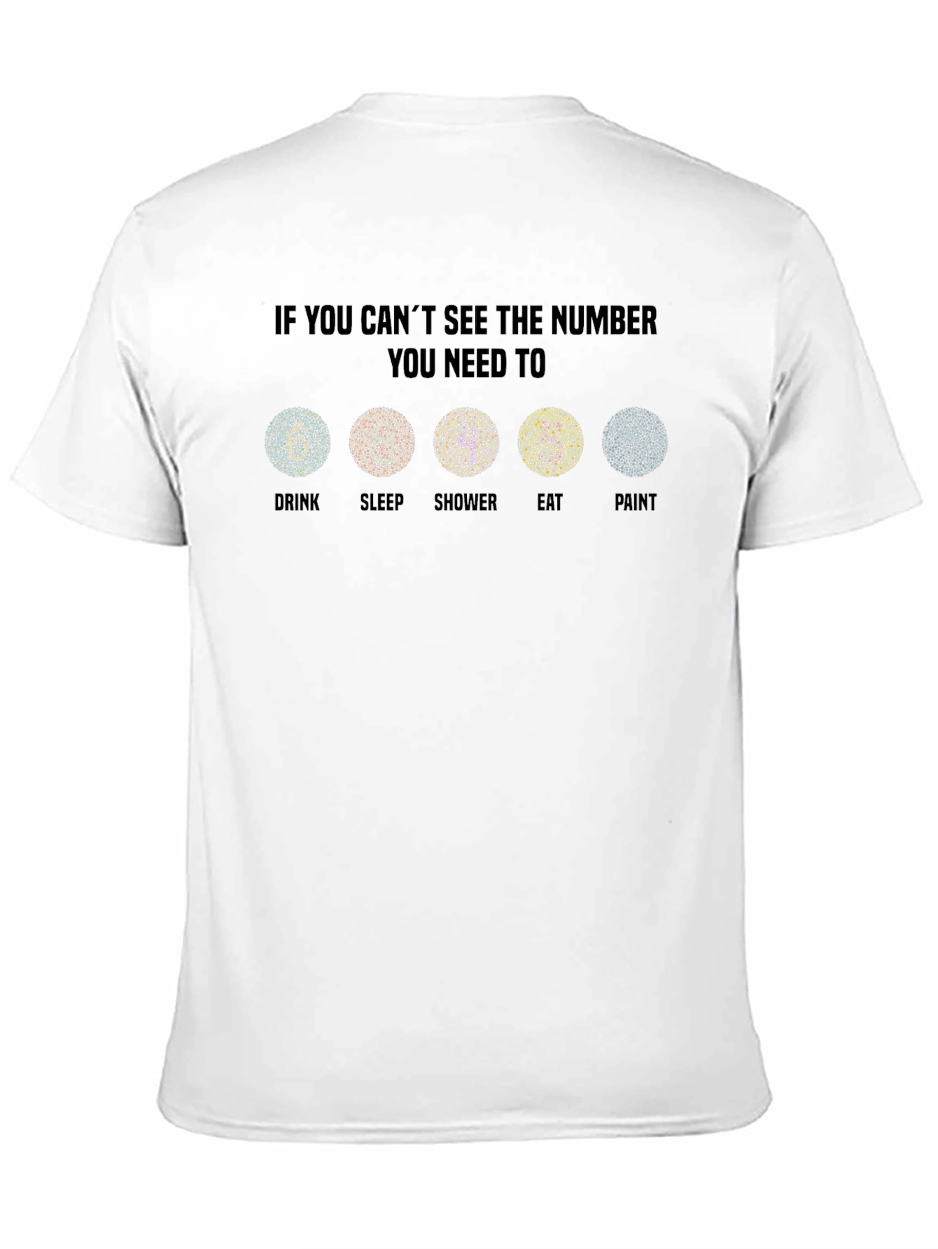 Color Blindness Test T-Shirt