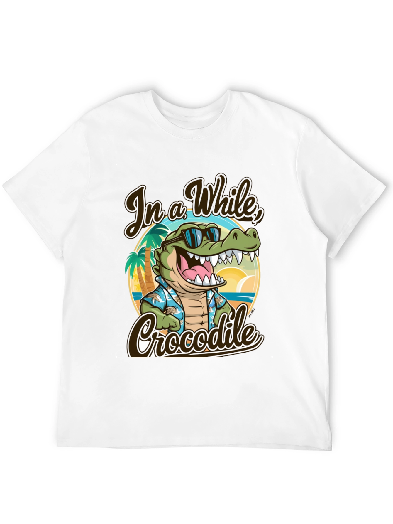 In a While Crocodile T-Shirt