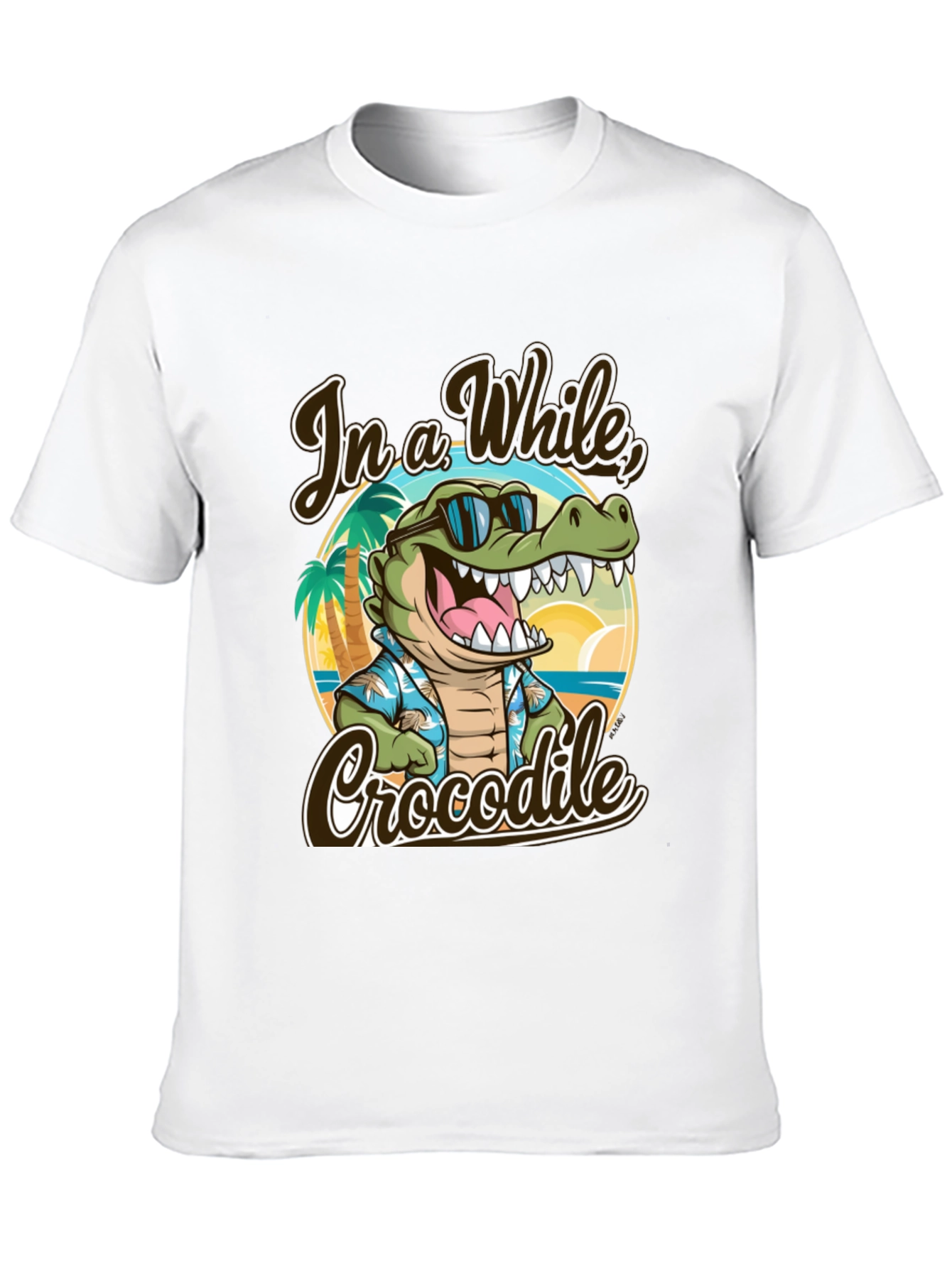 In a While Crocodile T-Shirt