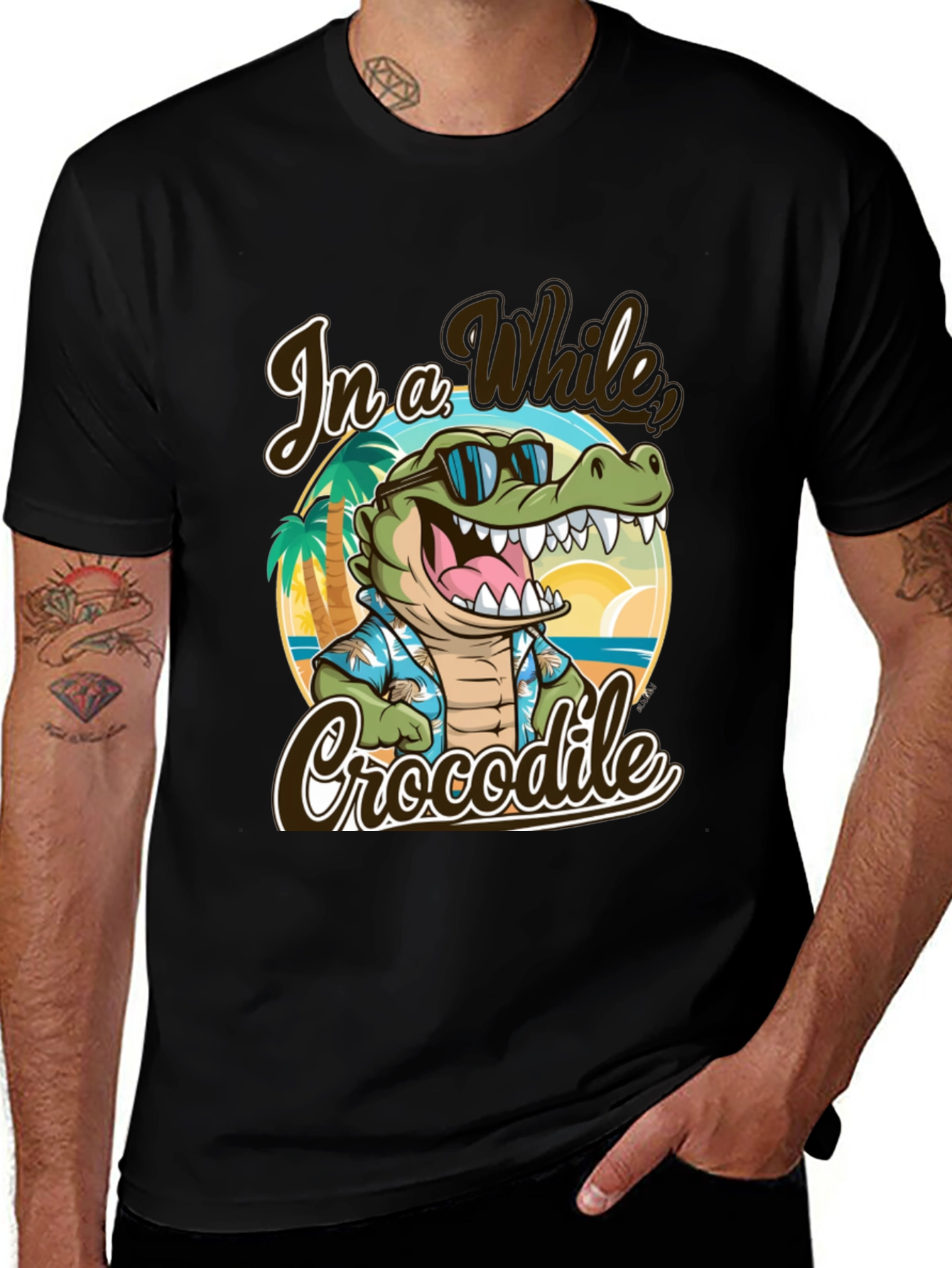 In a While Crocodile T-Shirt